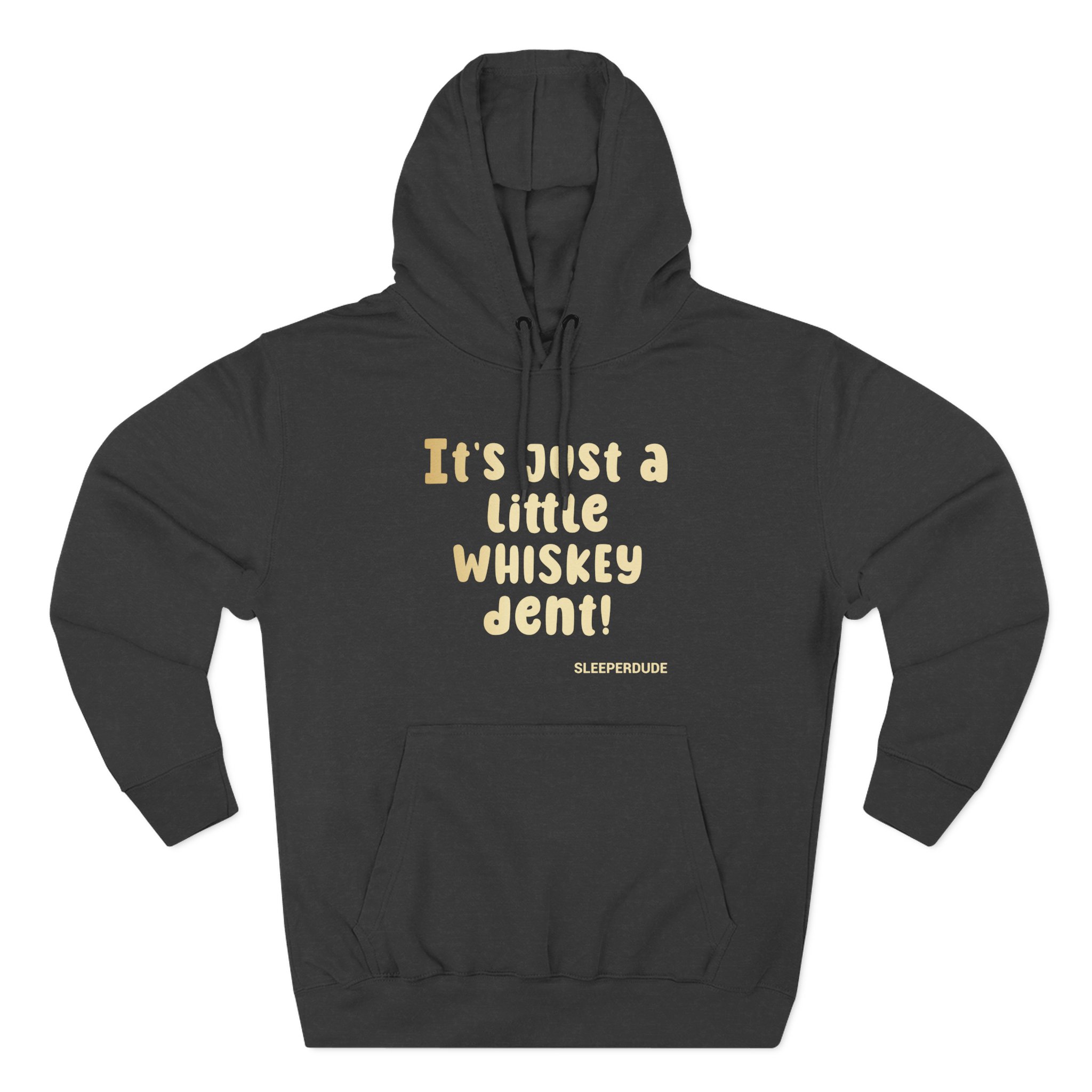 Sleeperdude Whiskey Dent Three-Panel Fleece Hoodie
