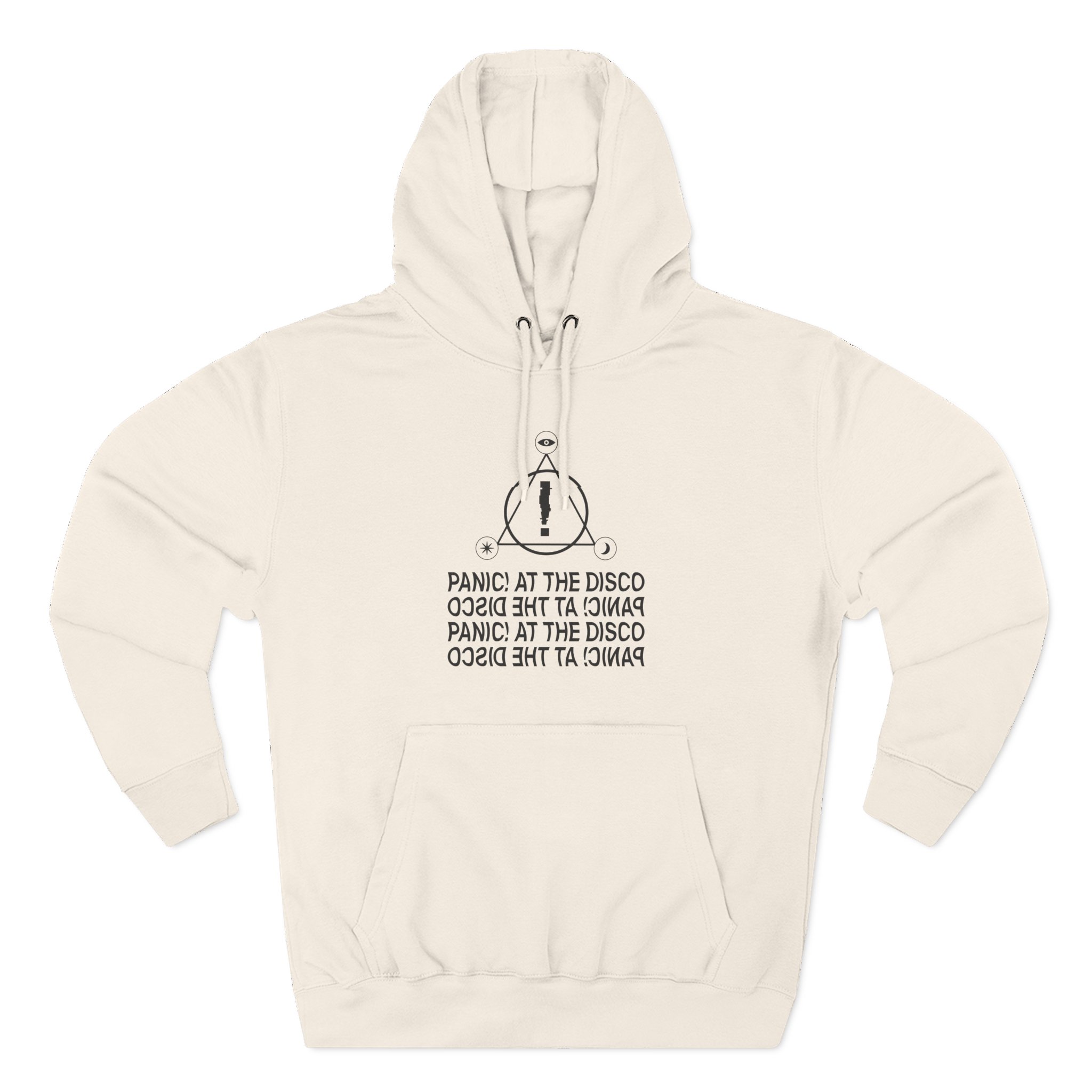 Panic at the Disco Stacked Wave Logo Three-Panel Fleece Hoodie