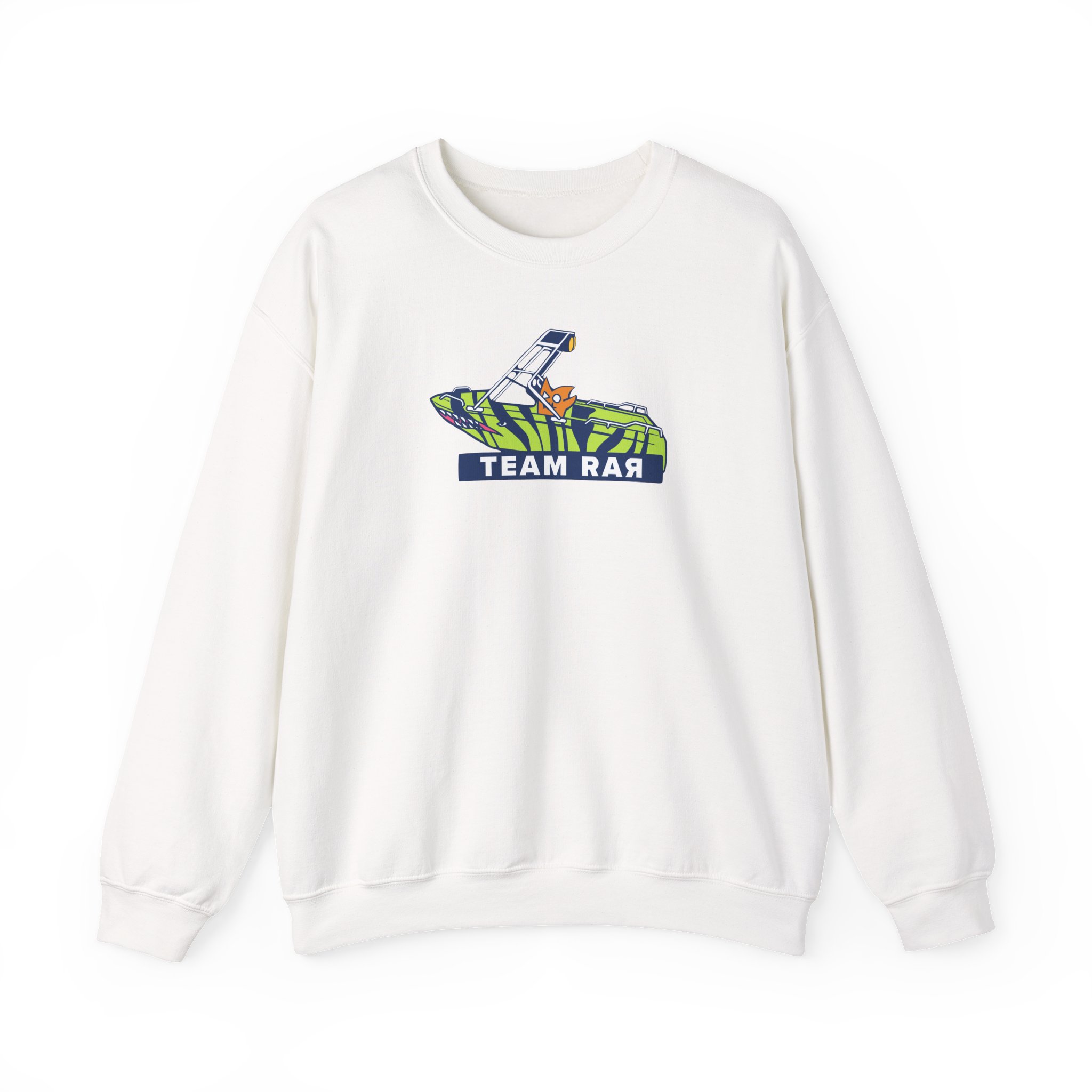 Team Rar Monster Boat Unisex Heavy Blendâ„¢ Crewneck Sweatshirt