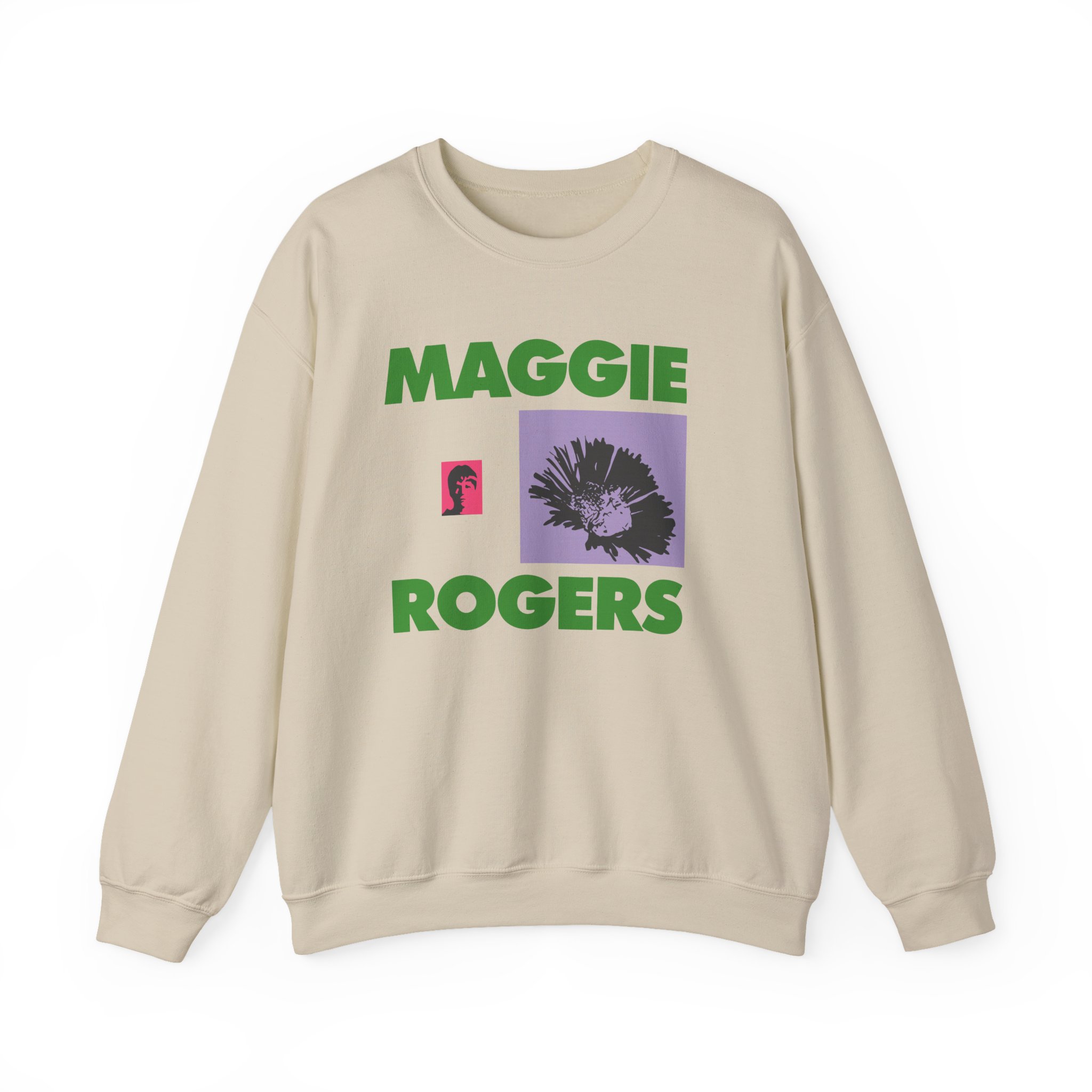 Maggie Rogers TWIA Unisex Heavy Blendâ„¢ Crewneck Sweatshirt