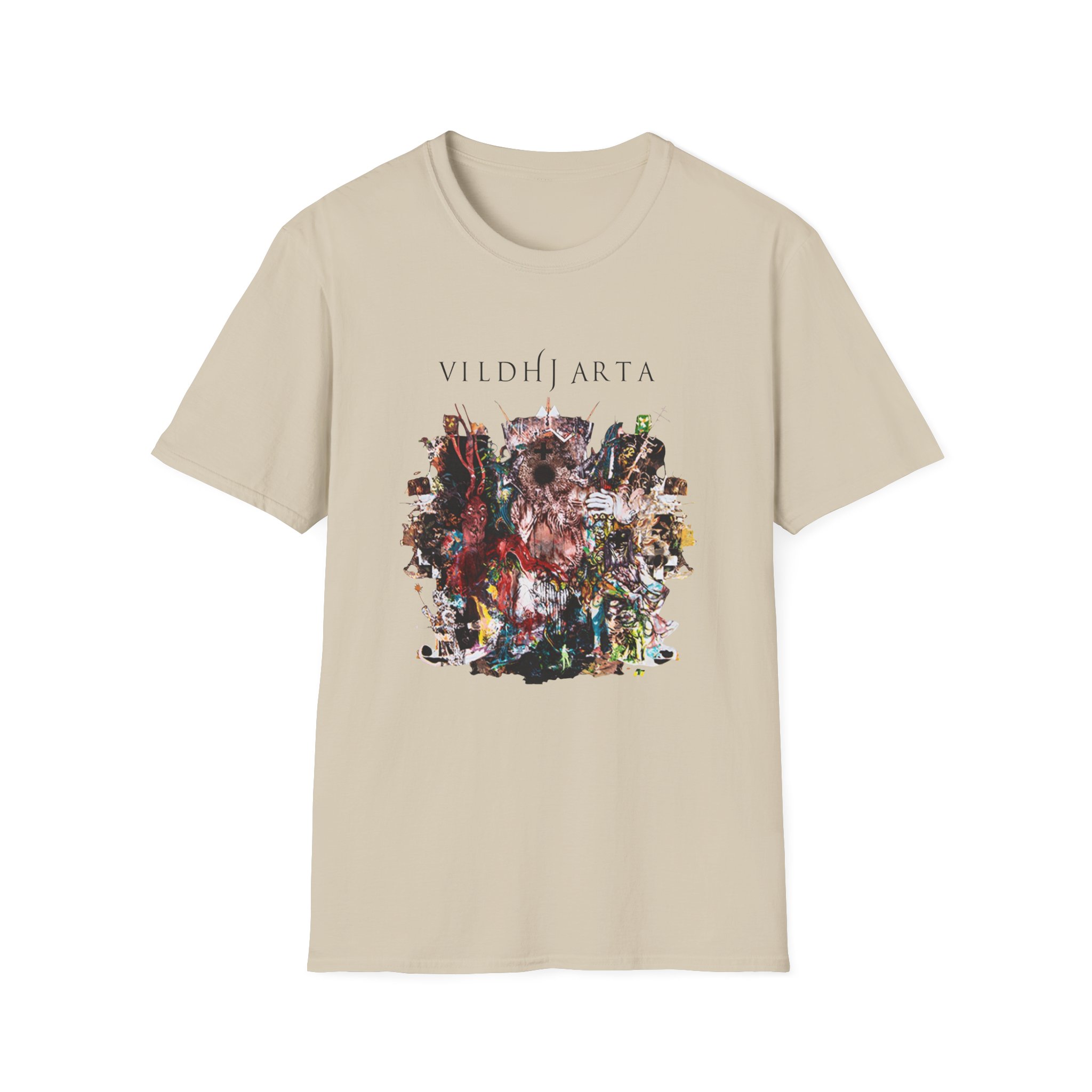 Vildhjarta Kristallfågel Unisex Softstyle T-shirt