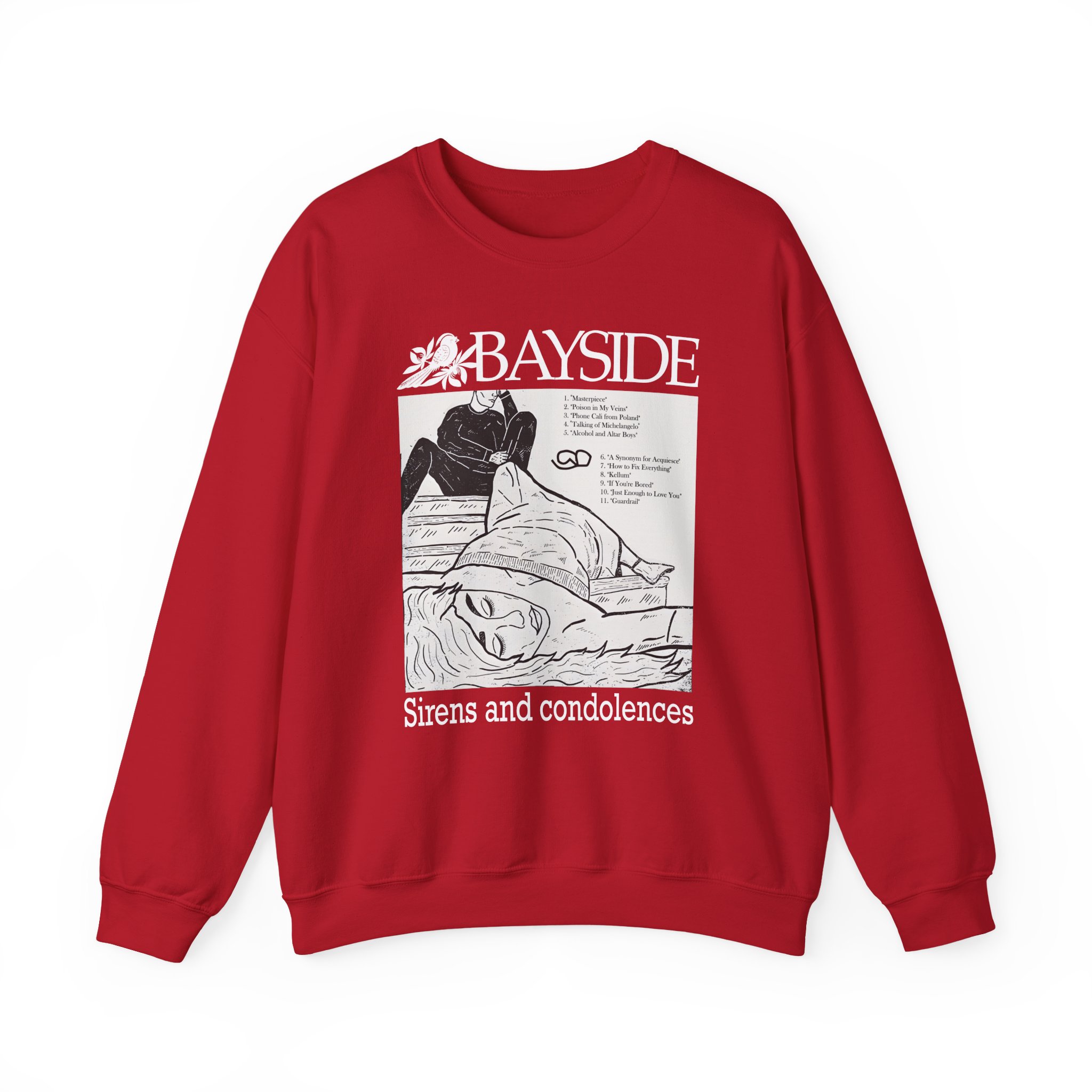 Bayside Sirens and Condolences Unisex Heavy Blendâ„¢ Crewneck Sweatshirt