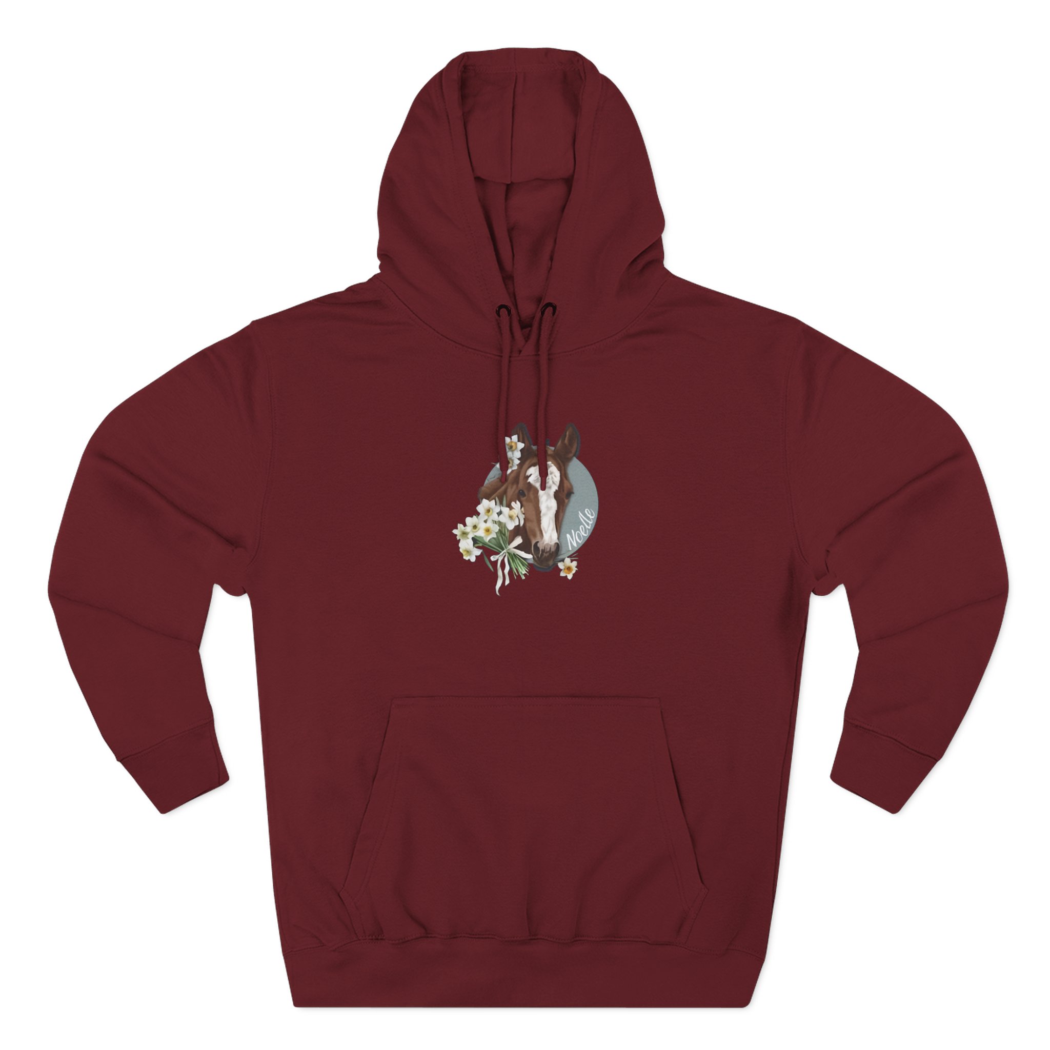 Katie Van Slyke Three-Panel Fleece Hoodie