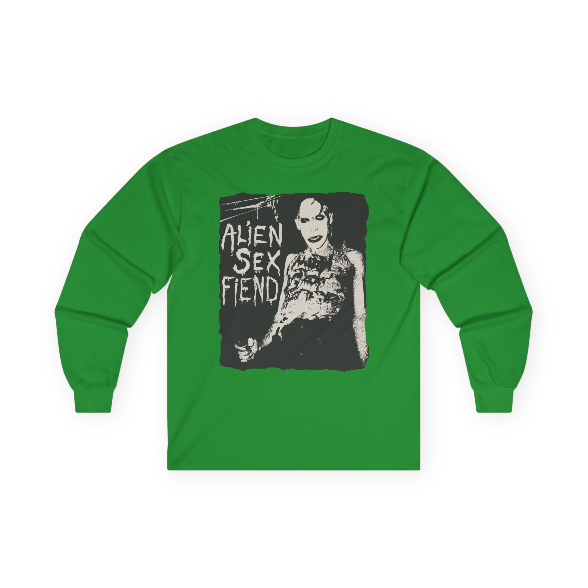 Alien Sex Fiend Nik Fiend Unisex Ultra Cotton Long Sleeve Tee