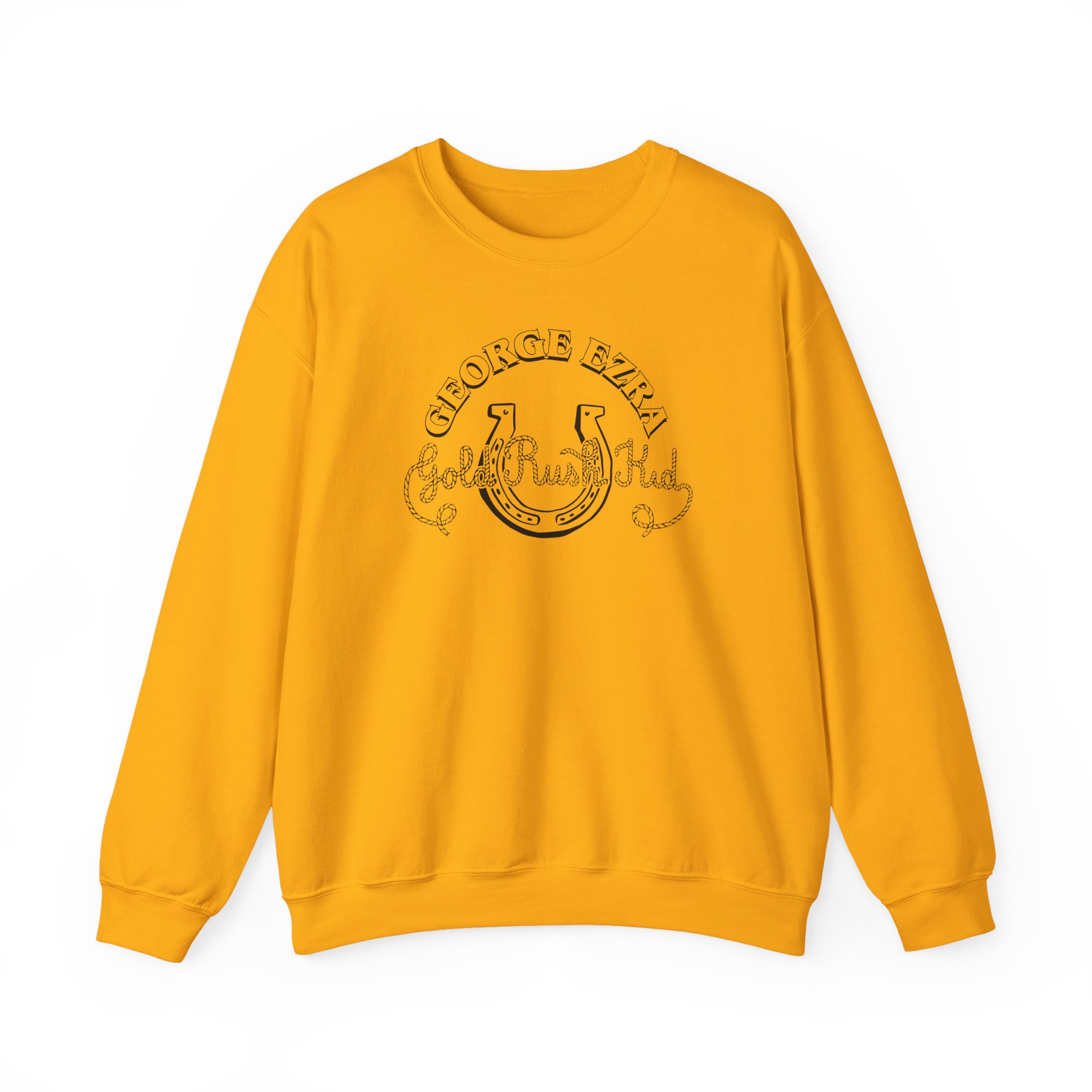 George Ezra Gold Rush Kid Horse Shoe Unisex Heavy Blendâ„¢ Crewneck Sweatshirt