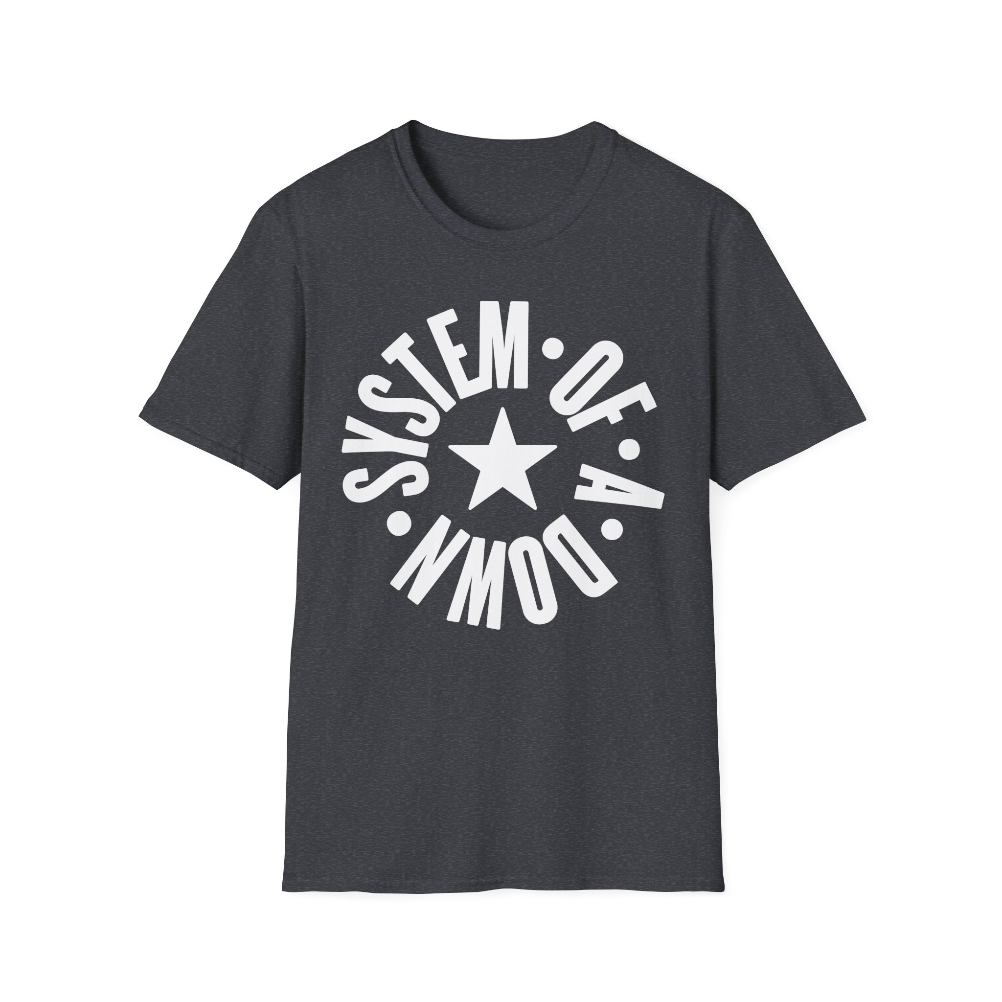 System of a Down Full Circle Logo Kids Unisex Softstyle T-Shirt