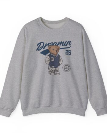 Clix Dr3amin Varsity Bear Unisex Heavy Blend™ Crewneck Sweatshirt