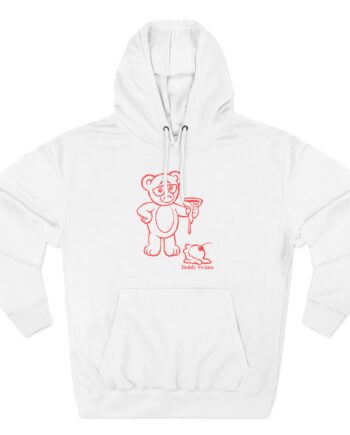 Teddy Swims Sad Teddy Ice Cream Three-Panel Fleece Hoodie