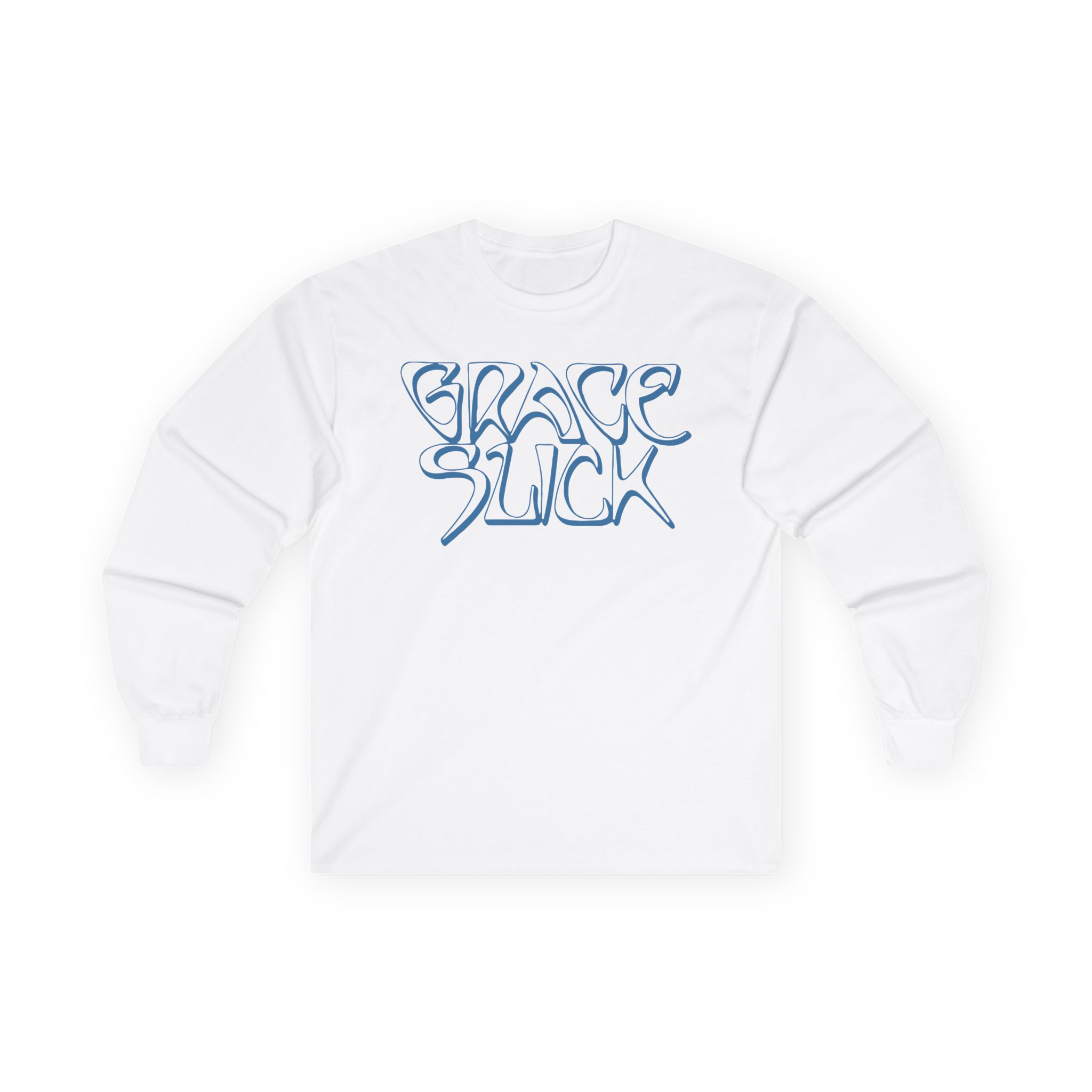 Jefferson Airplane Grace Slick Logo Unisex Ultra Cotton Long Sleeve Tee