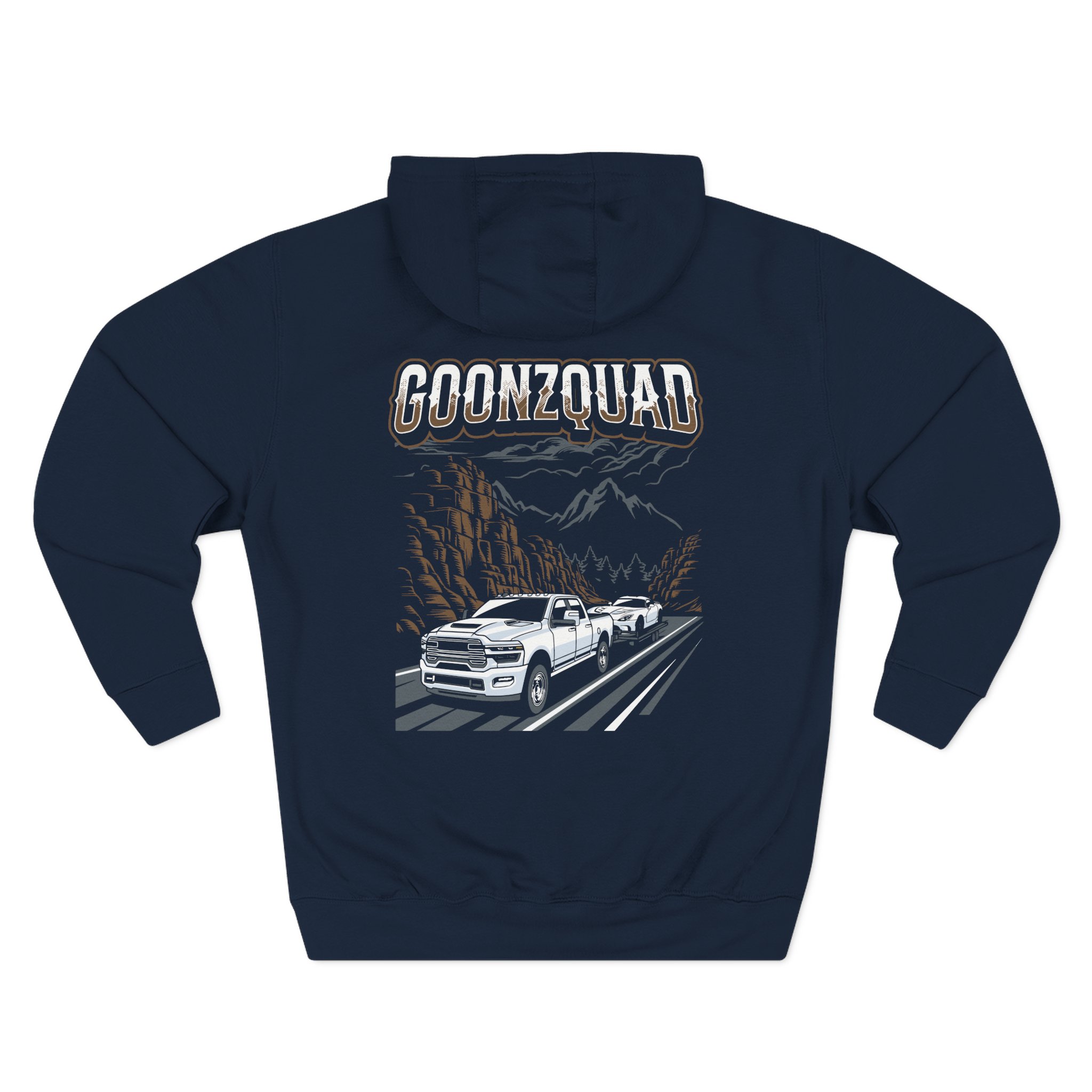 Goonzquad Long Haul Three-Panel Fleece Hoodie