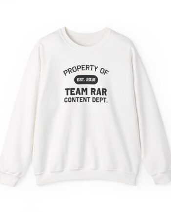 Team Rar Content Dept Unisex Heavy Blend™ Crewneck Sweatshirt