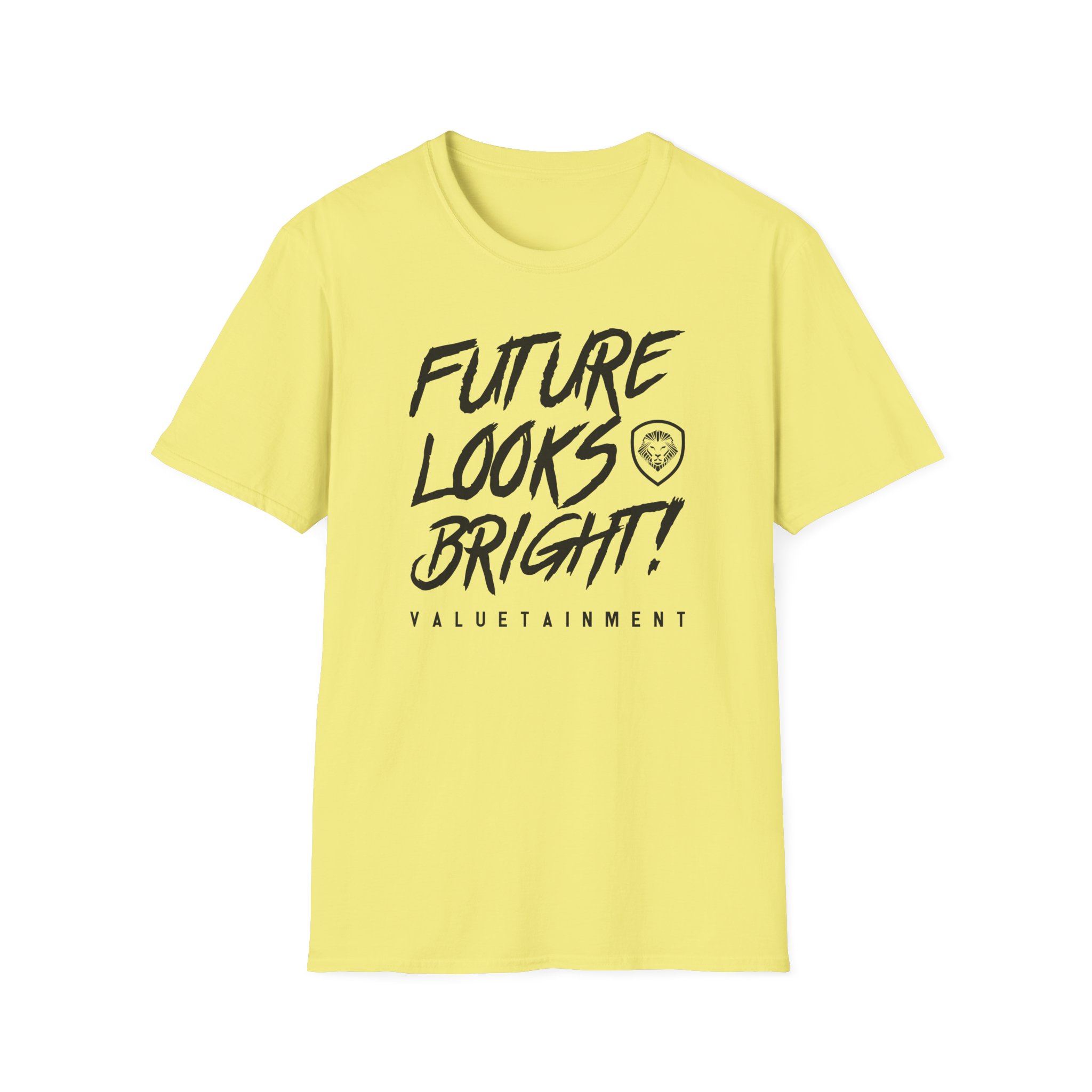 Valuetainment Future Looks Bright Unisex Softstyle T-Shirt