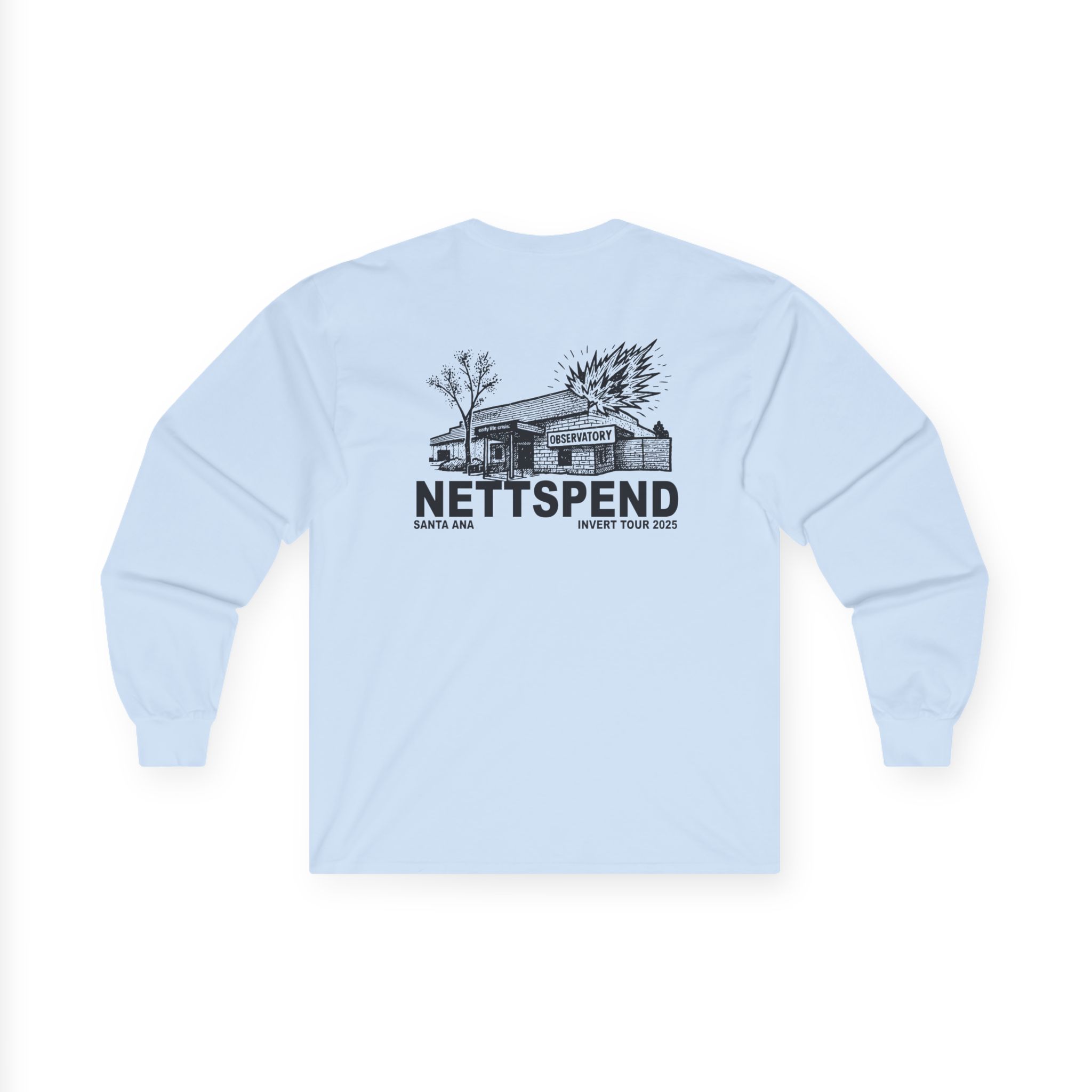 Nettspend Santa Ana Unisex Ultra Cotton Long Sleeve Tee