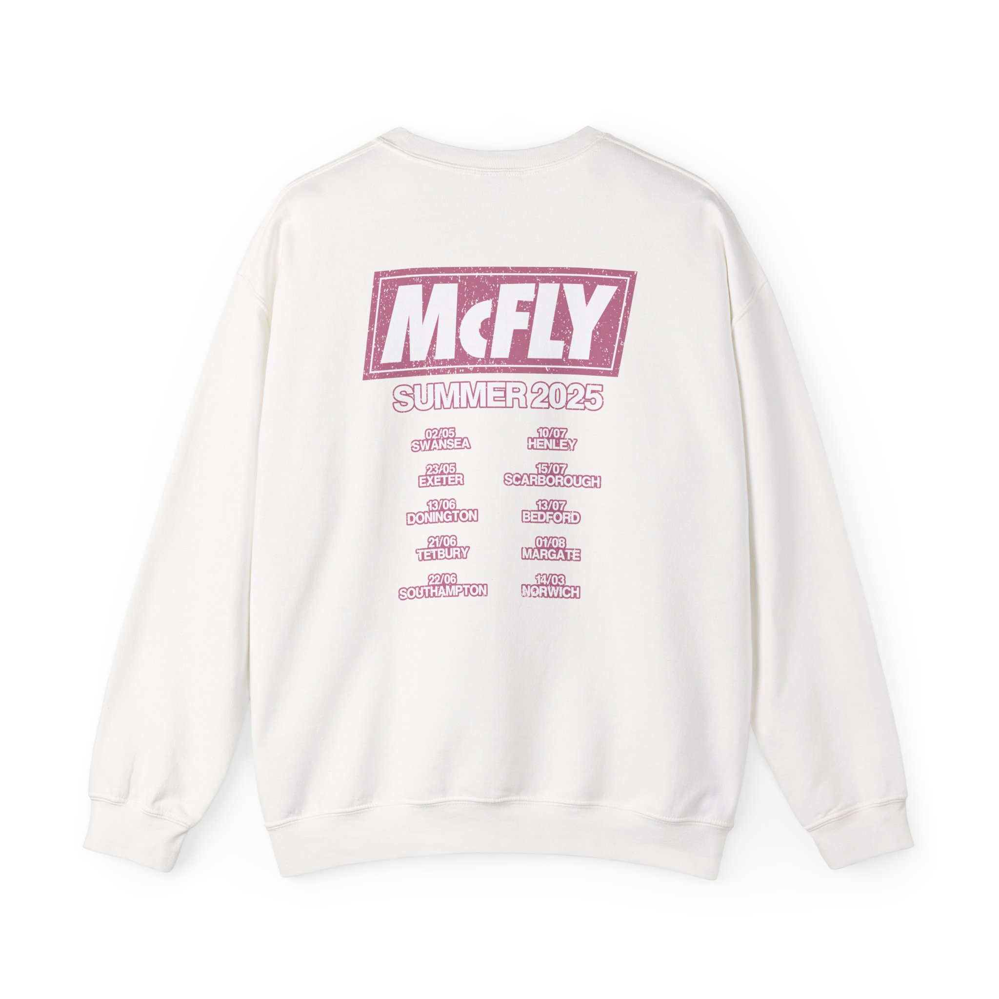 Mcfly Summer 2025 Tour Unisex Heavy Blend Crewneck Sweatshirt