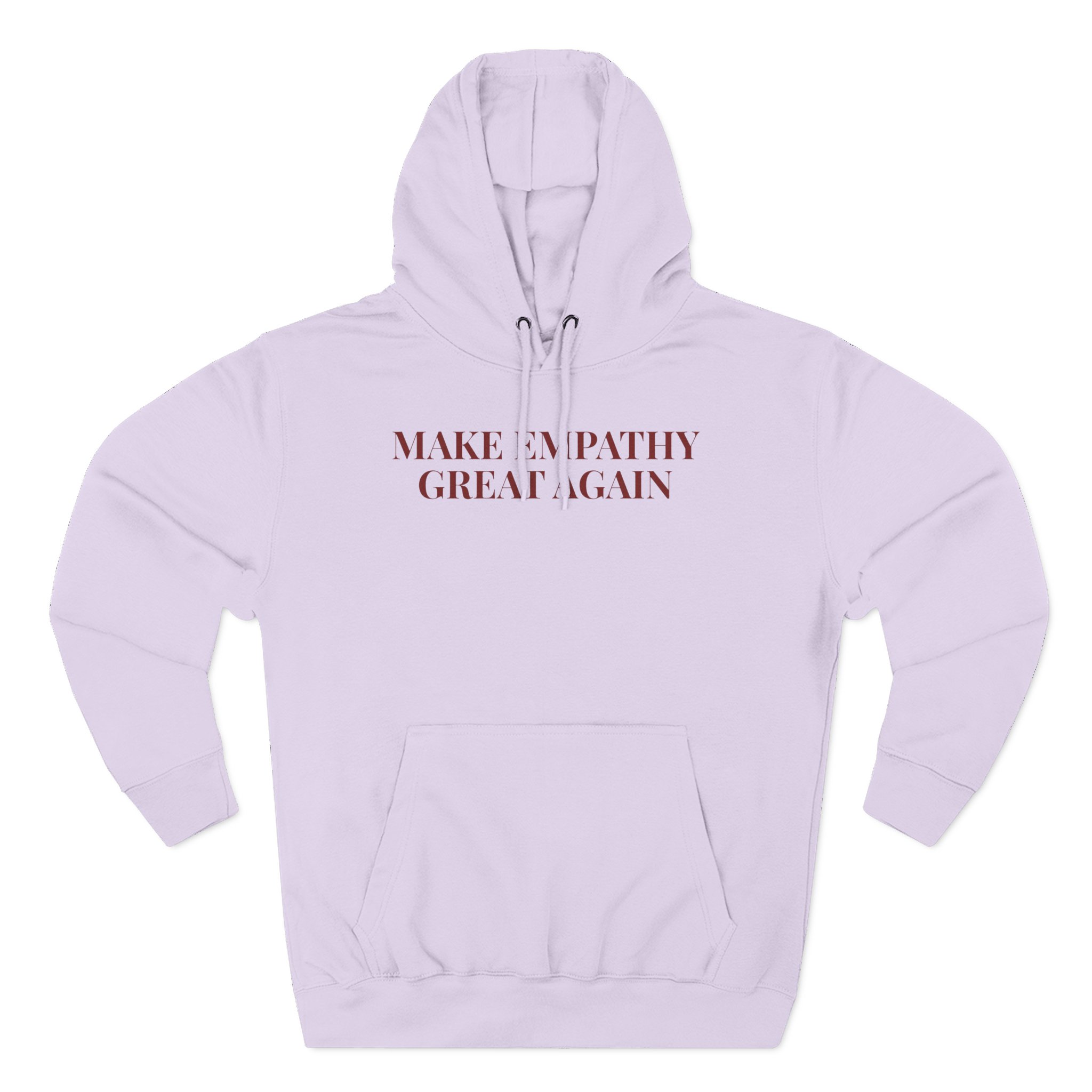 Alanis Morissette Make Empathy Great Again Three-Panel Fleece Hoodie