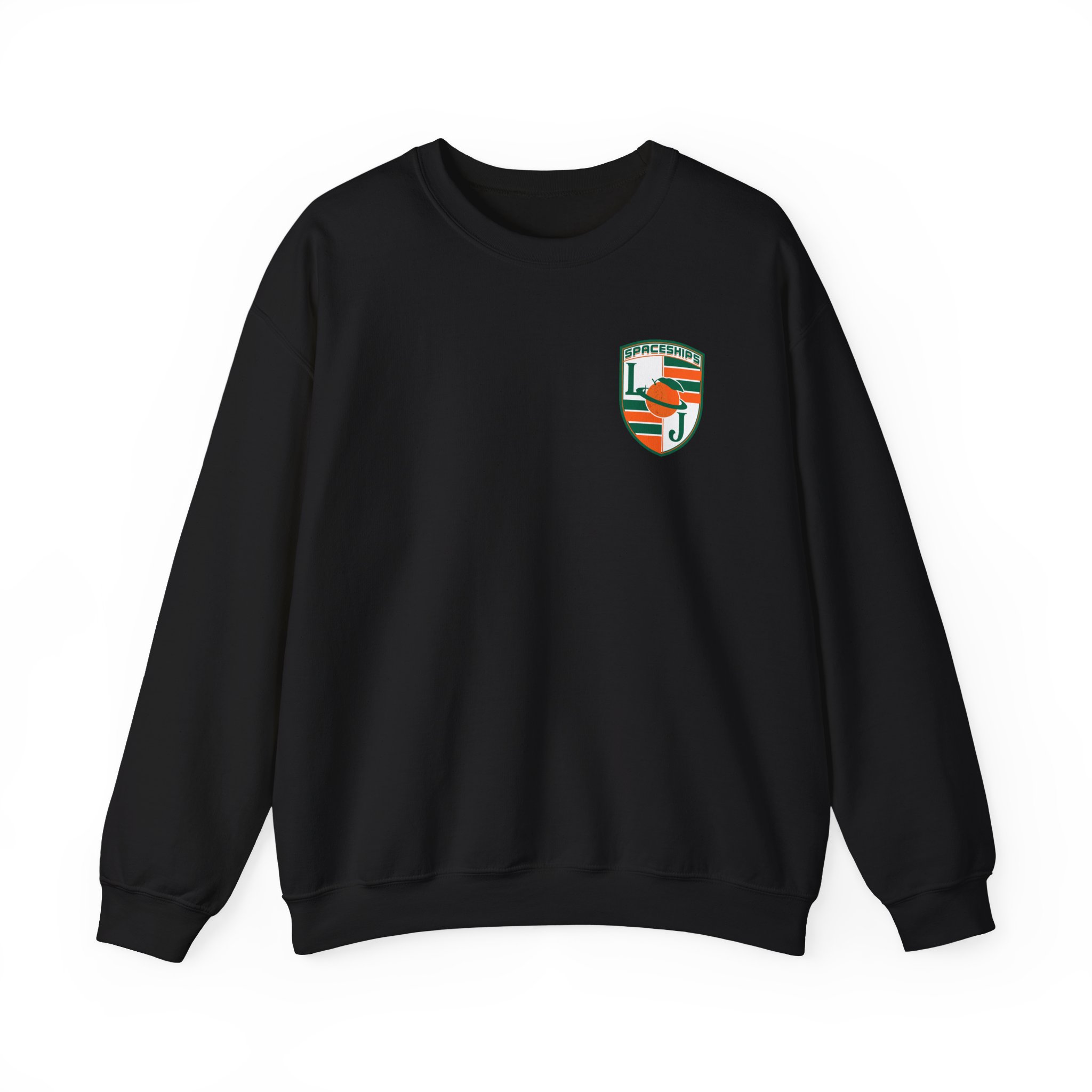 Larry June Badge Unisex Heavy Blendâ„¢ Crewneck Sweatshirt