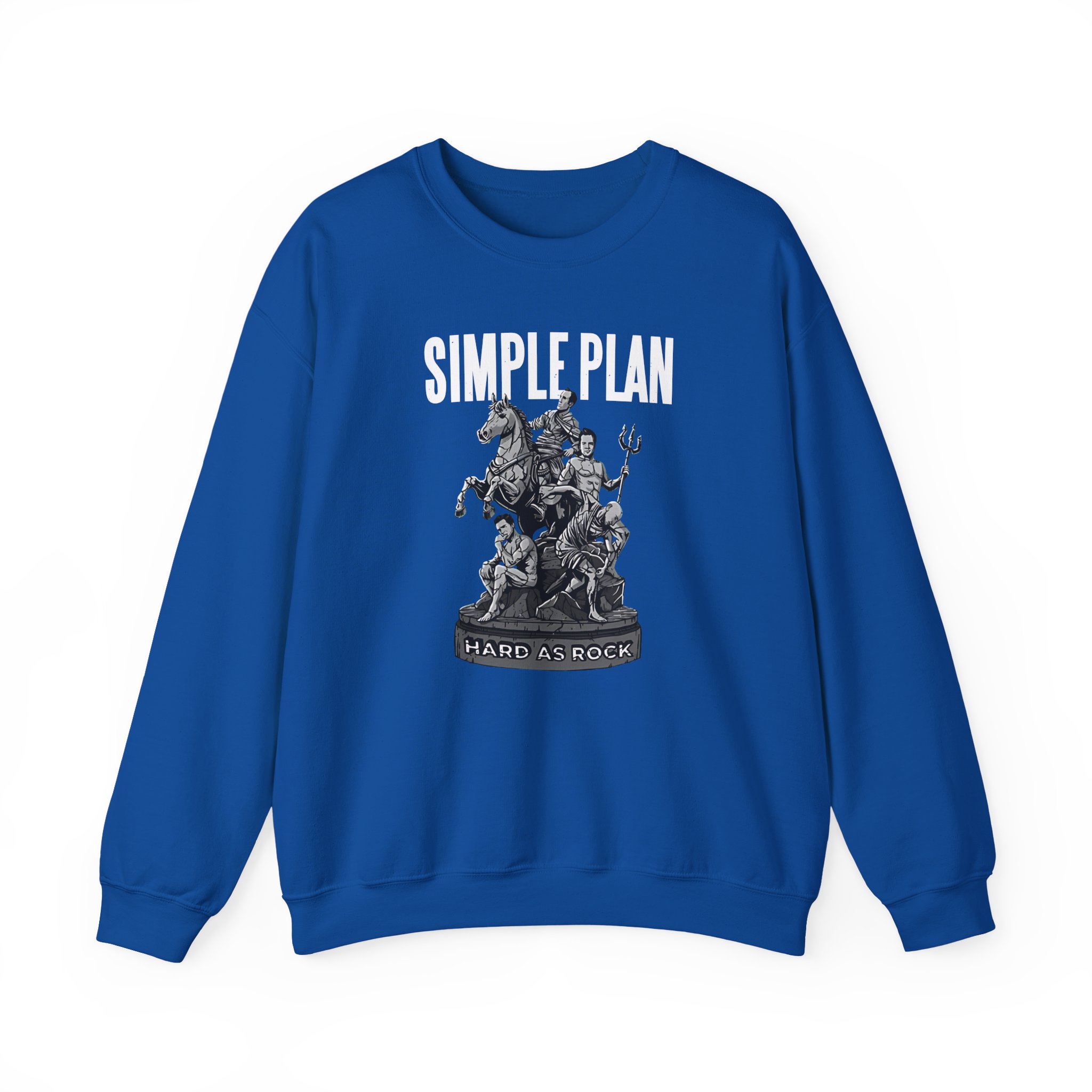 Simple Plan Hard as Rock Unisex Heavy Blendâ„¢ Crewneck Sweatshirt
