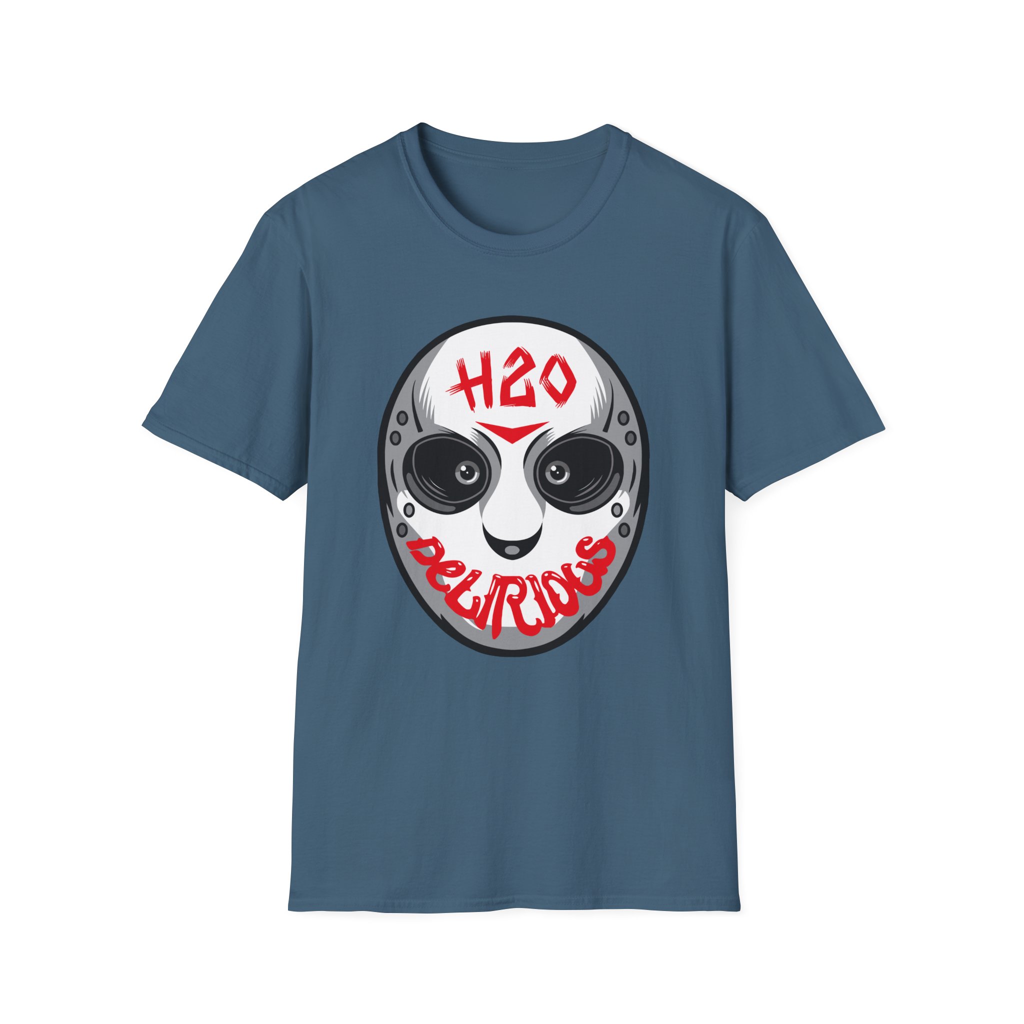 H2odelirious Face Mask Logo Unisex Softstyle T-Shirt