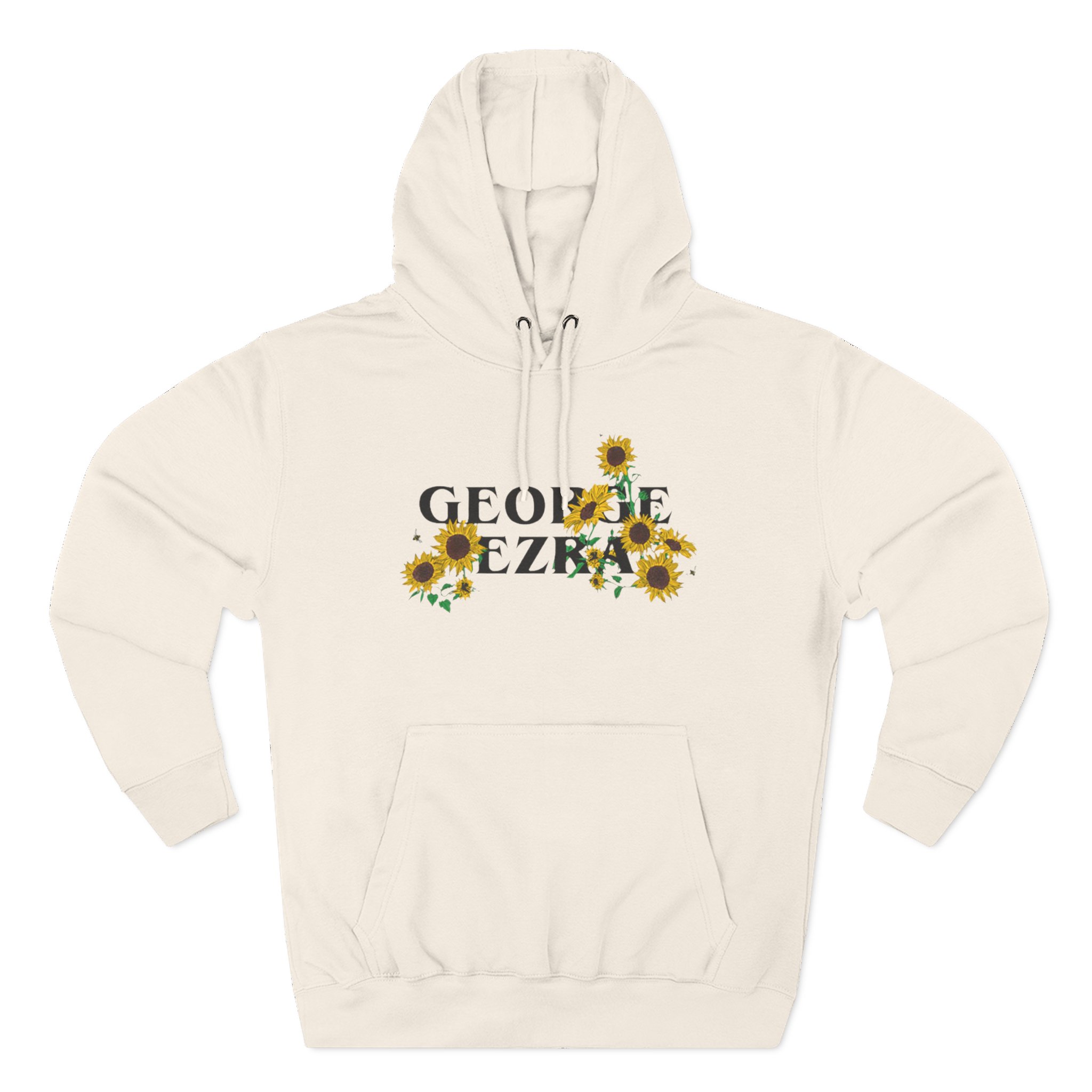 George Ezra Sunflowers Three-Panel Fleece Hoodie