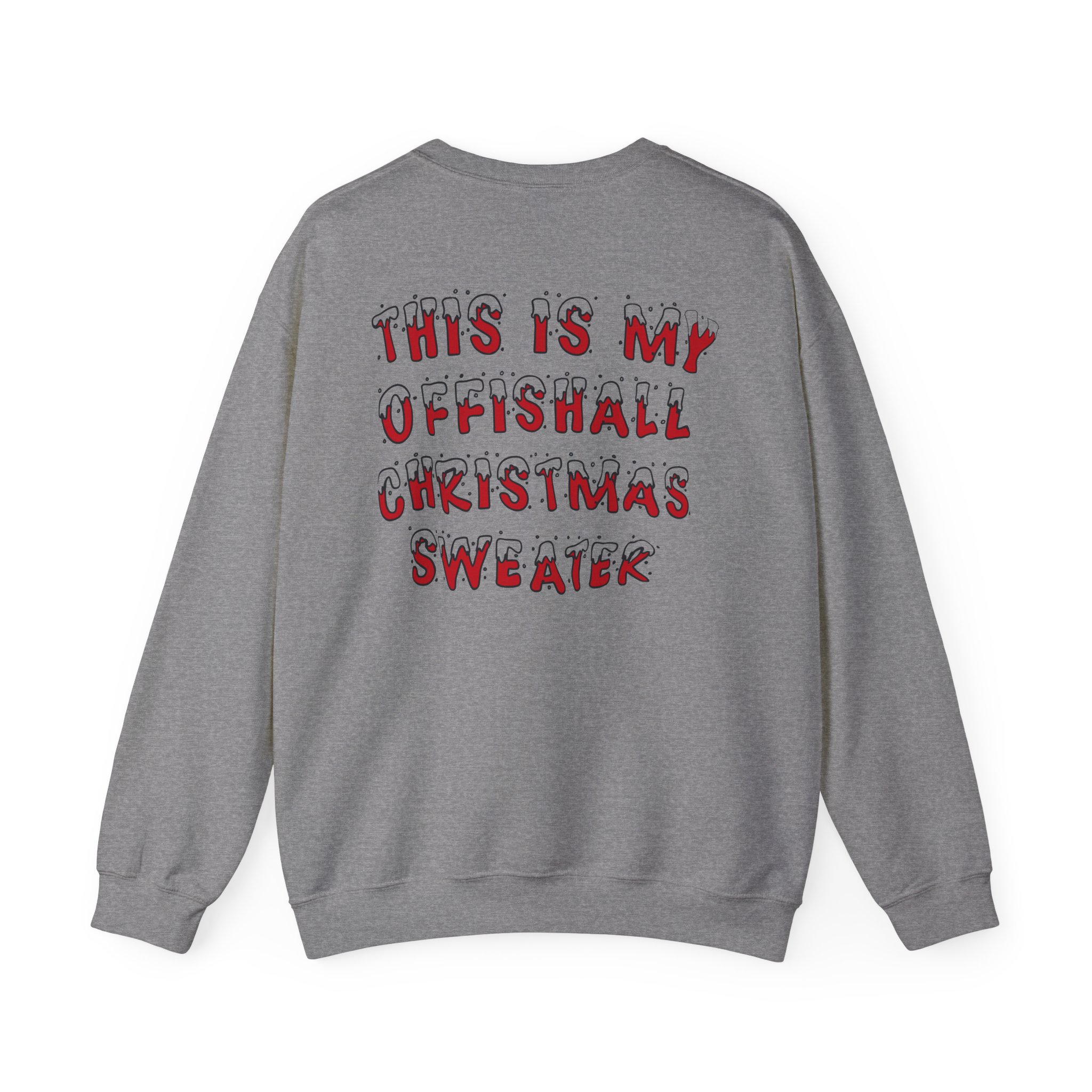 Kardinal Offishall This is My Offishall Christmas Sweater Unisex Heavy Blendâ„¢ Crewneck Sweatshirt