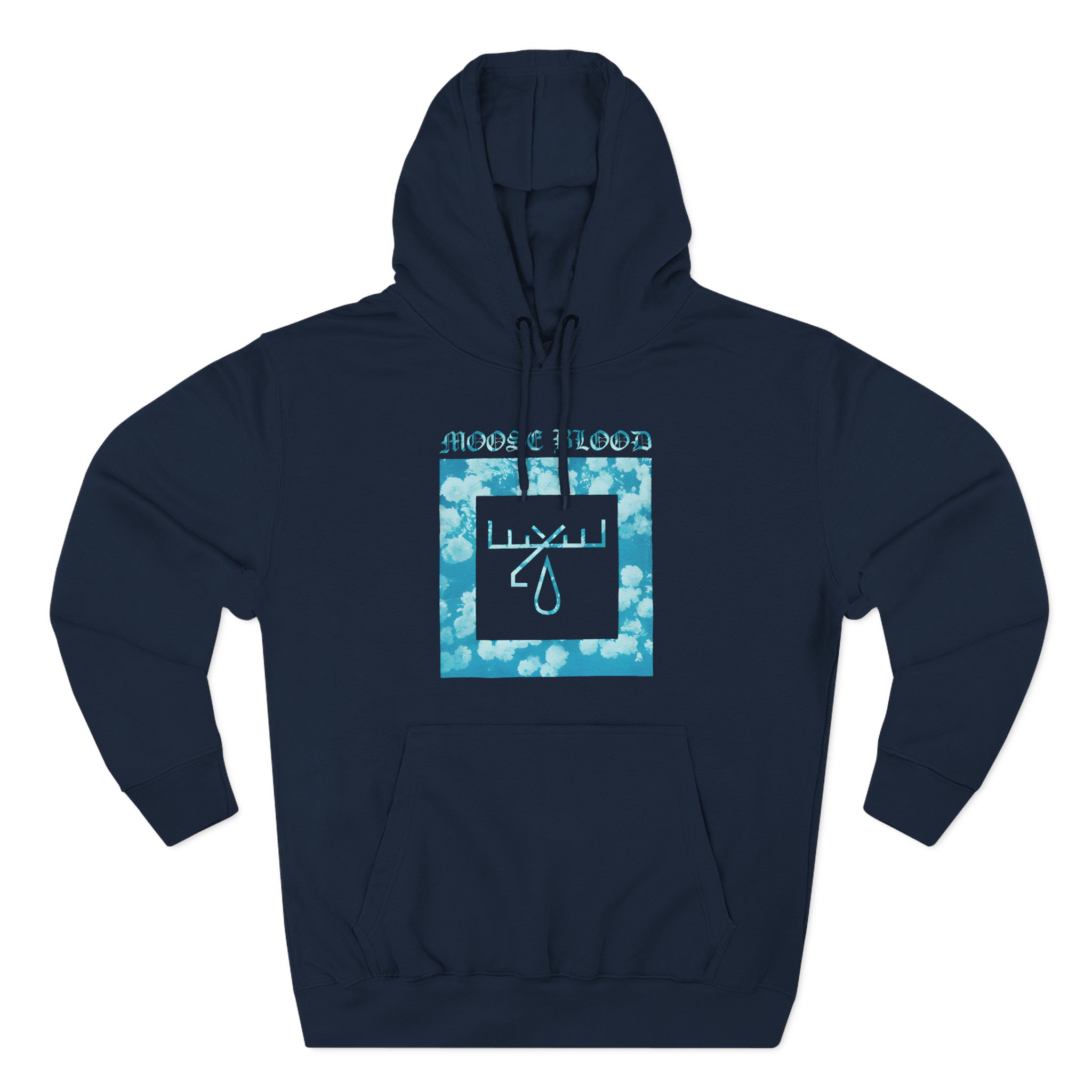 Moose Blood Garden Three-Panel Fleece Hoodie