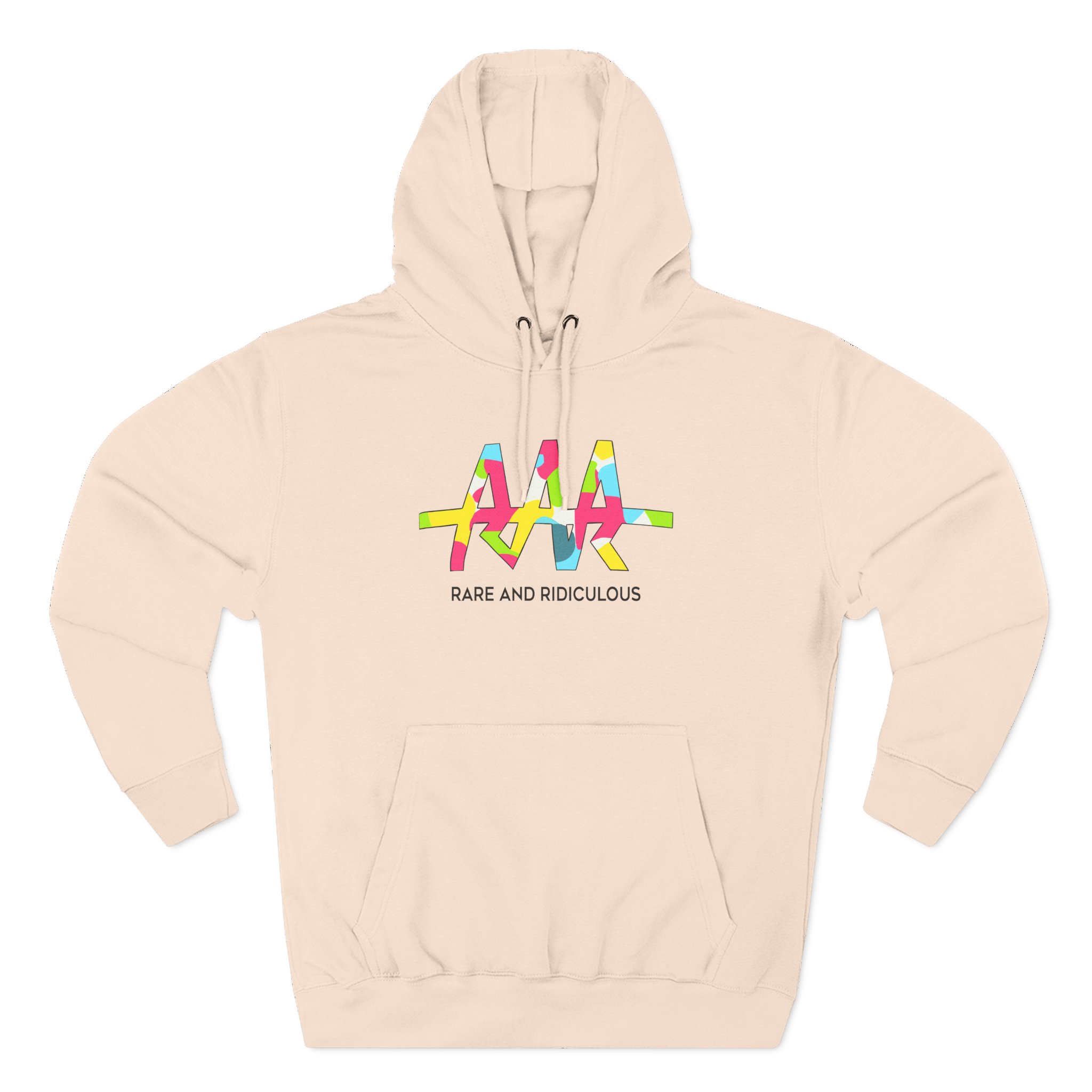 Team Rar Three-Panel Fleece Hoodie