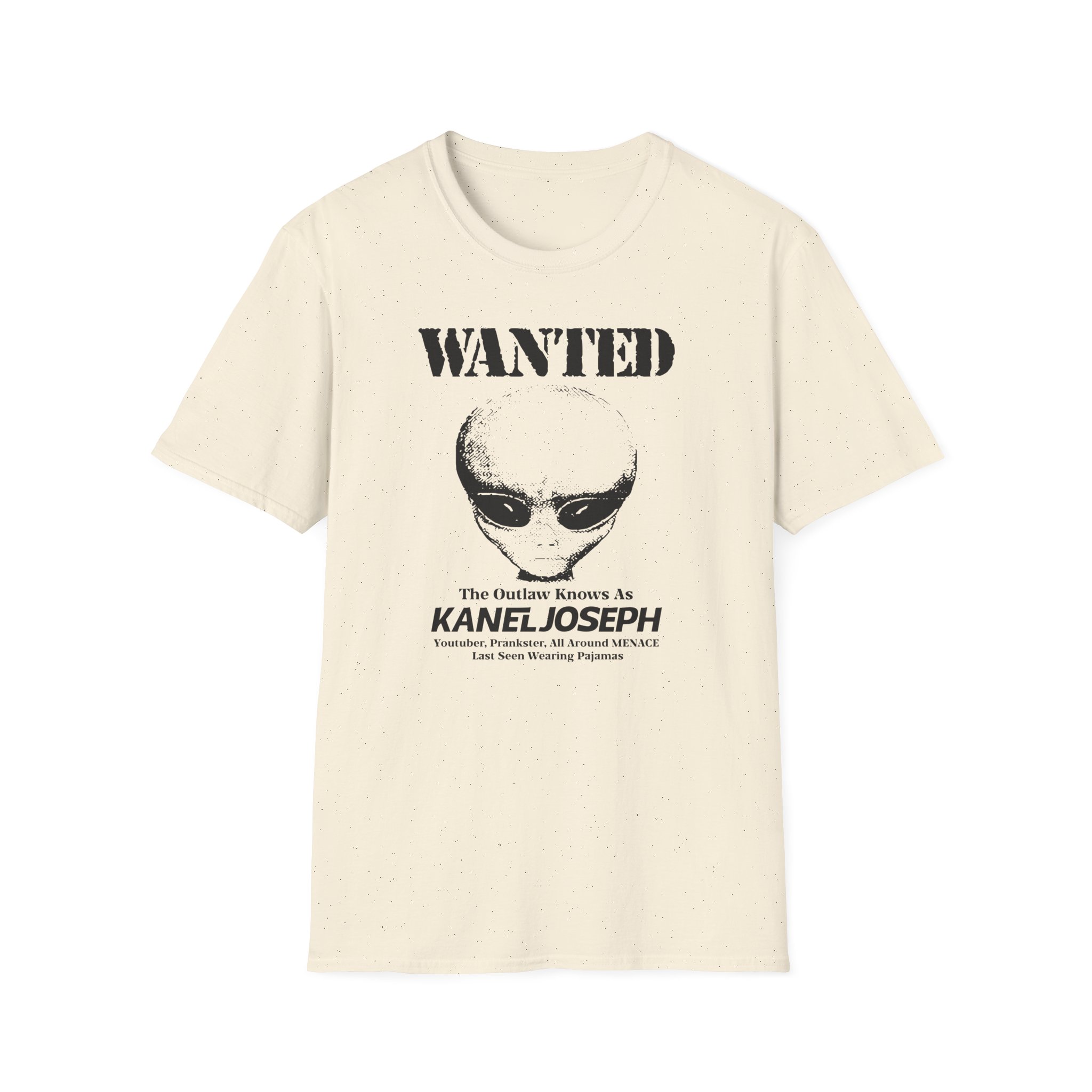 Kanel Joseph Wanted Alien Unisex Softstyle T-Shirt