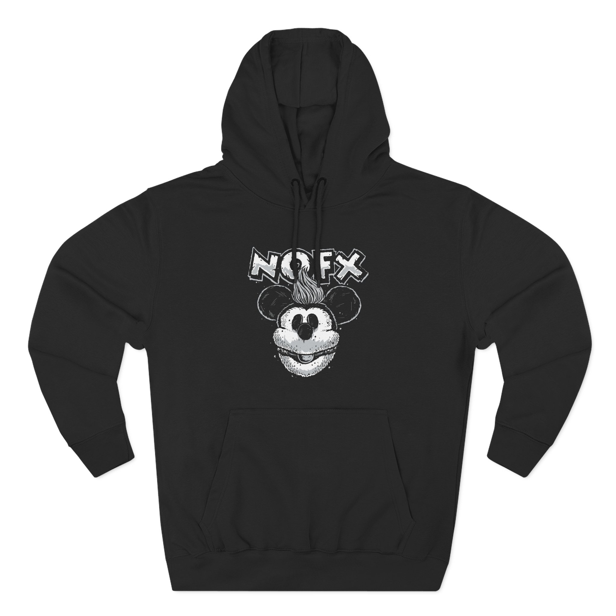 Nofx Kinky Willie Three-Panel Fleece Hoodie