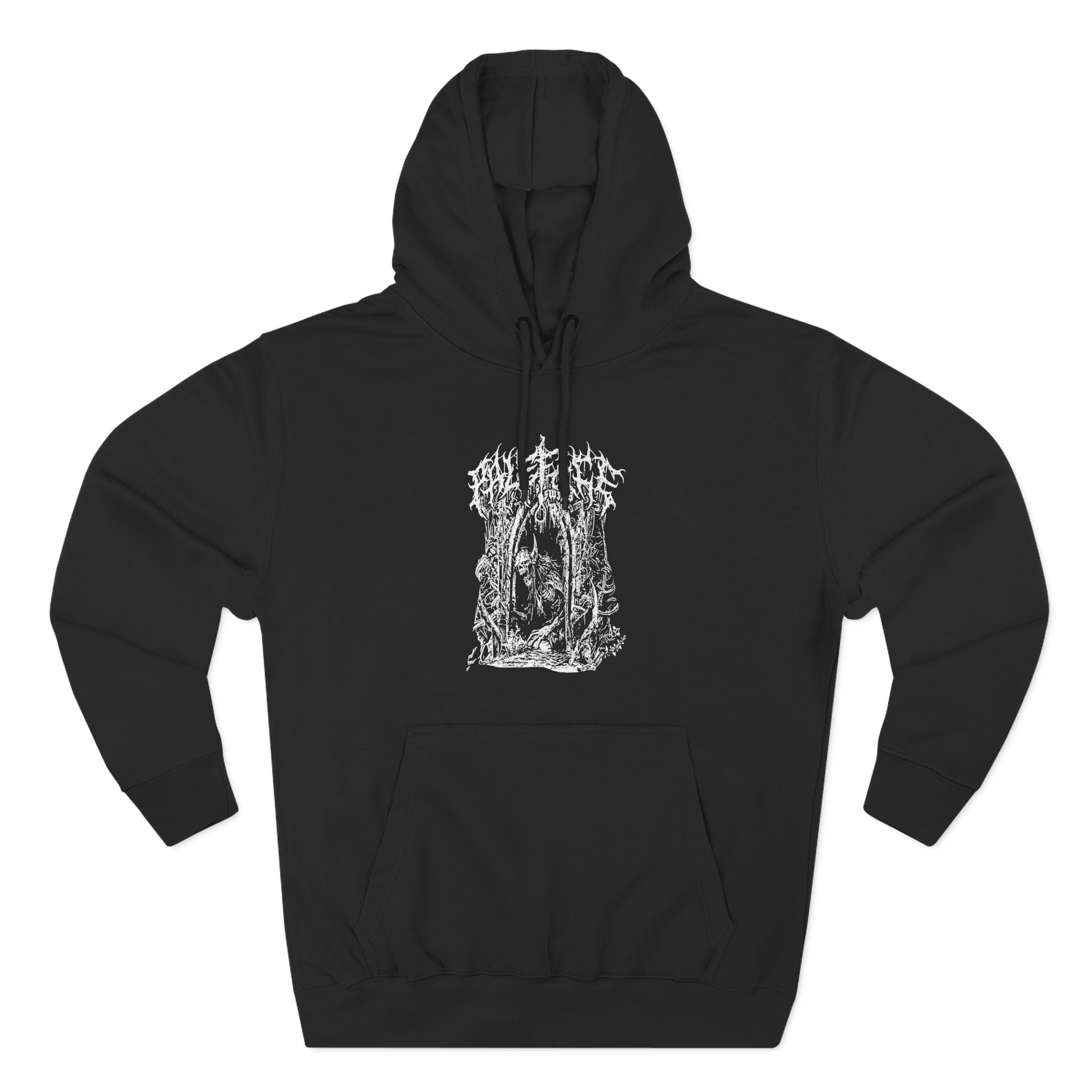 Paleface Suppressing Times Washed Out Three-Panel Fleece Hoodie