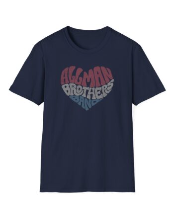 The Allman Brothers Heart Unisex Softstyle T-Shirt