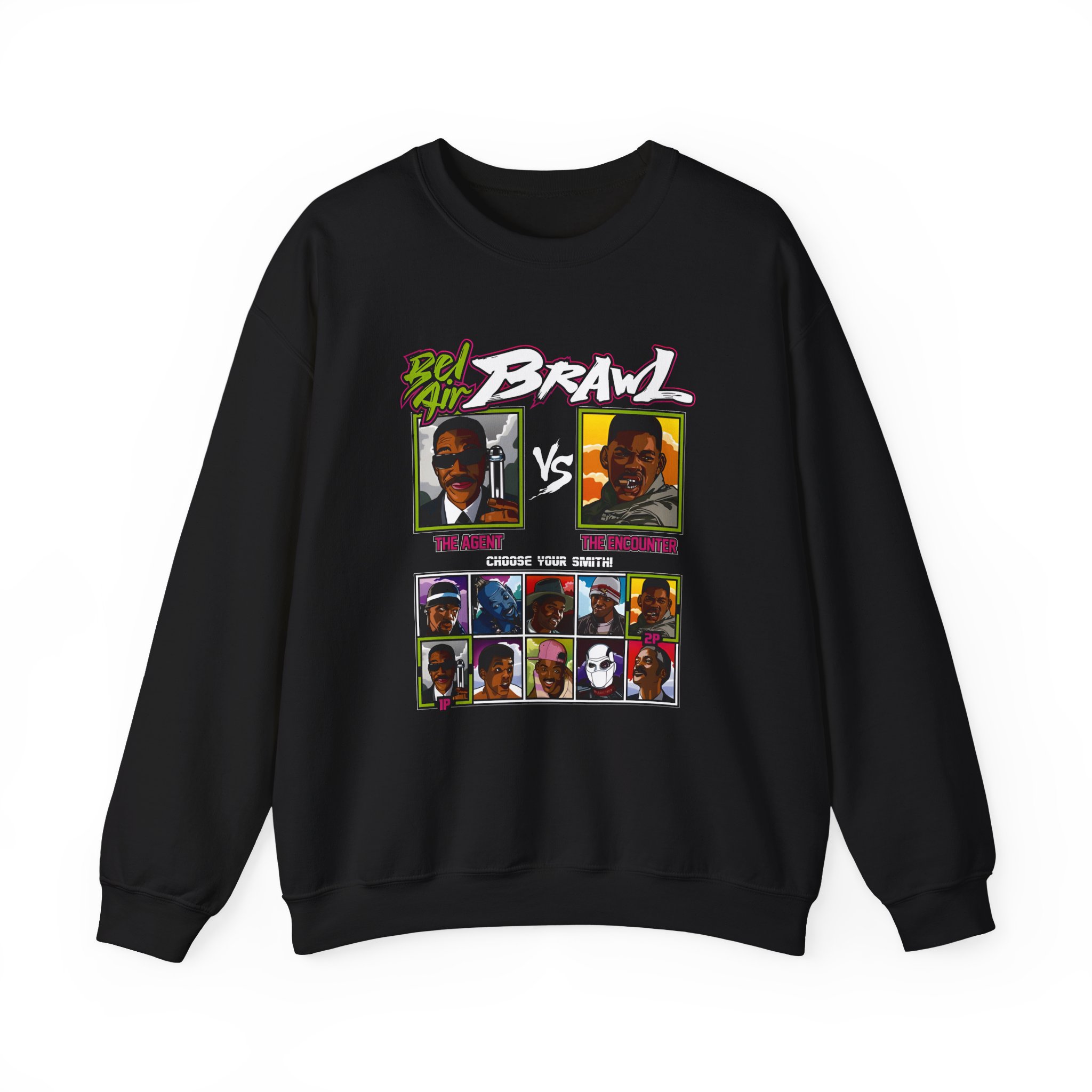 Will Smith Bel Air Brawl Unisex Heavy Blendâ„¢ Crewneck Sweatshirt