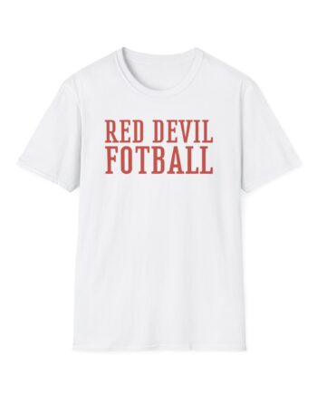 Shaboozey Red Devil Football Unisex Softstyle T-Shirt