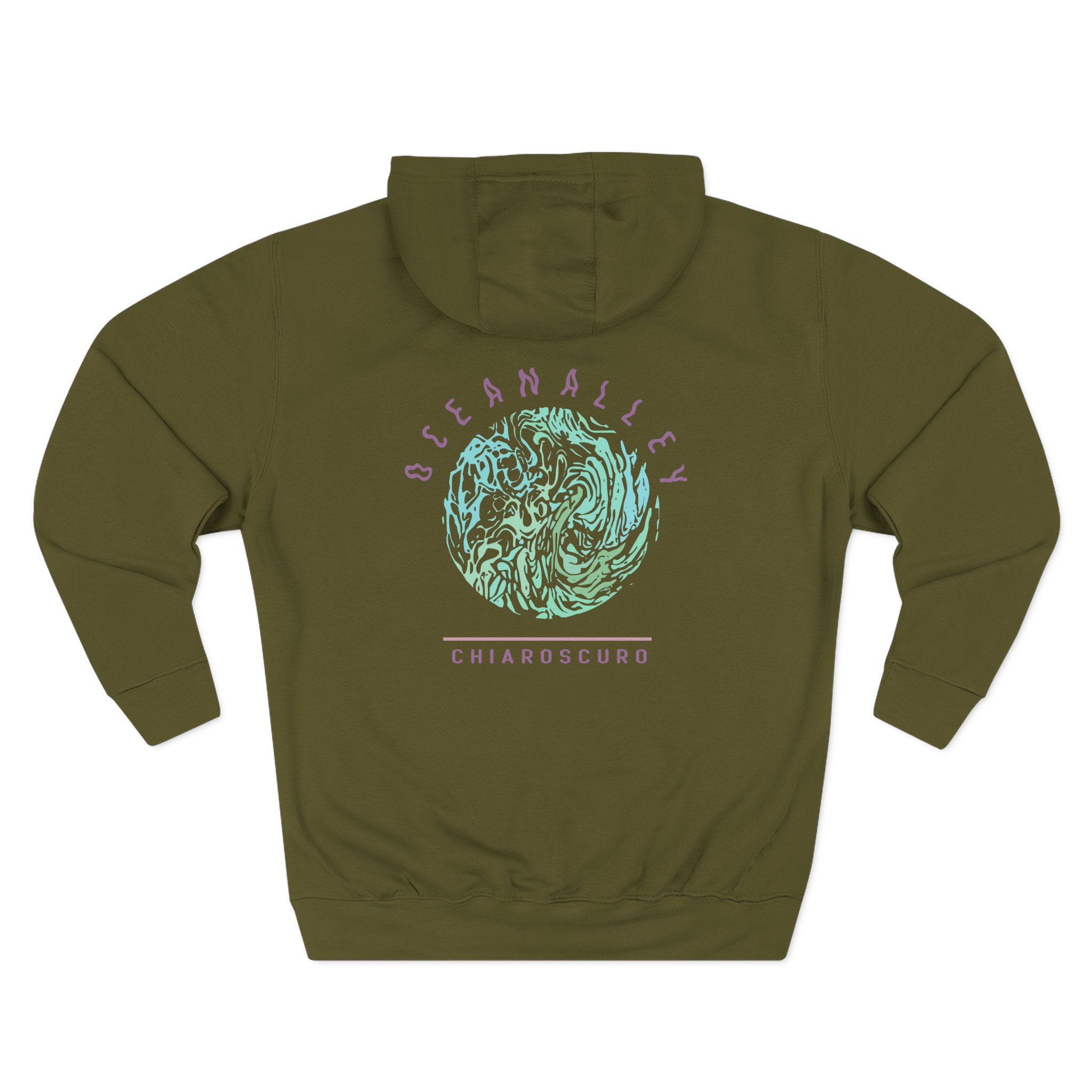 Ocean Alley Chiaroscuro Logo Three-Panel Fleece Hoodie