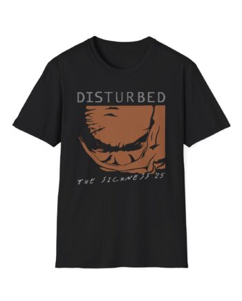 Disturbed Numb the Sickness Tour Unisex Softstyle T-Shirt
