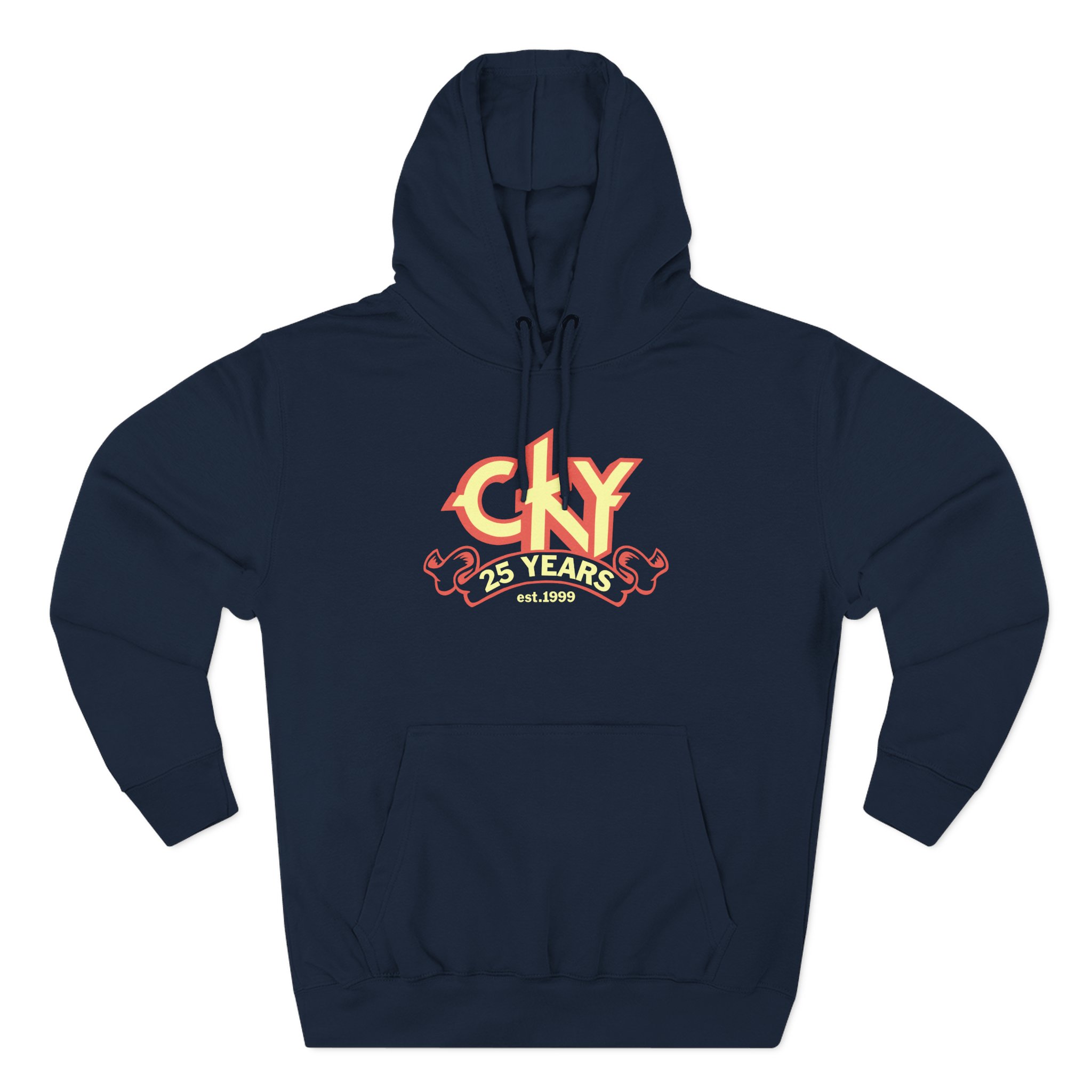 CKY 25 Years Logo Three-Panel Fleece Hoodie