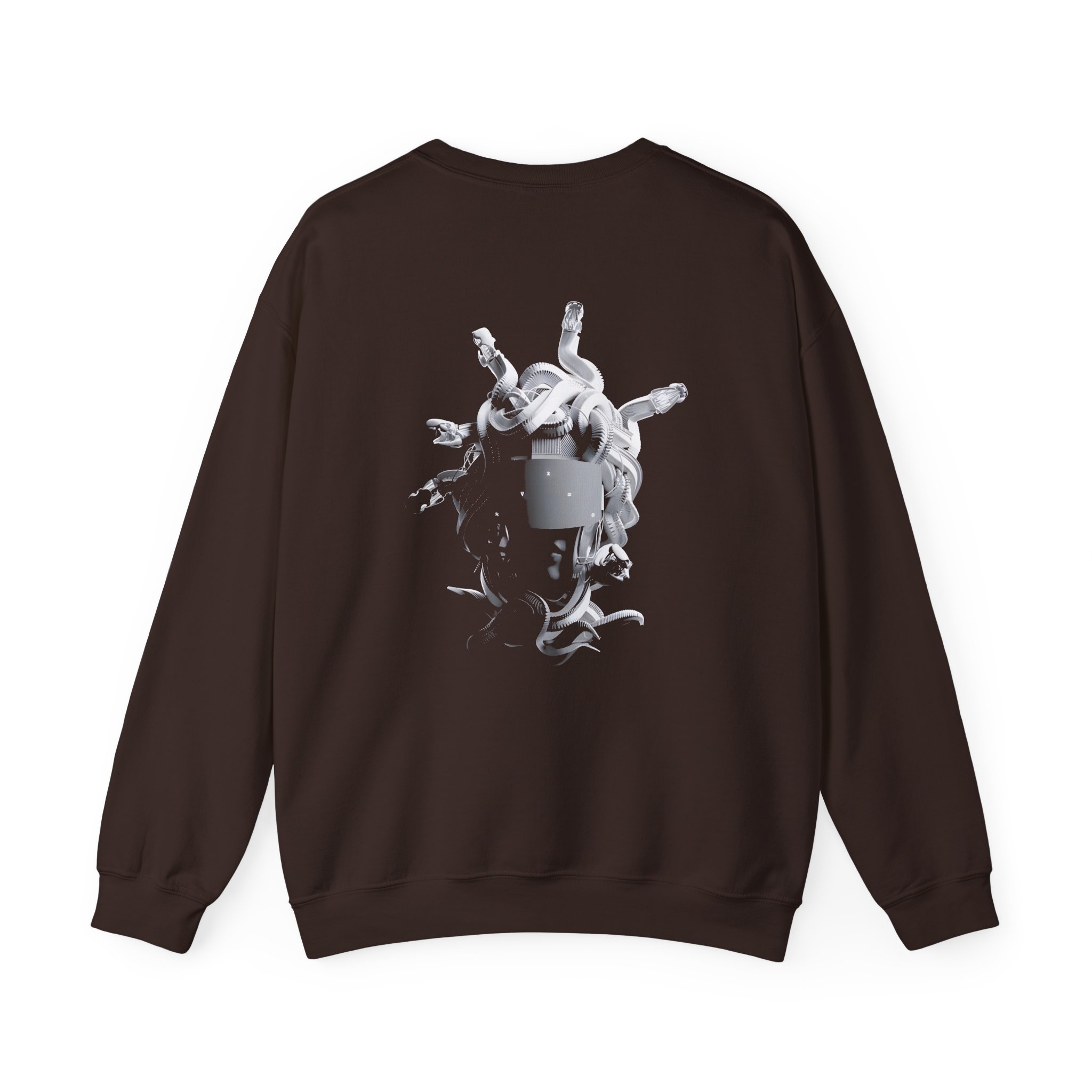 Meduza Greyscale Head Unisex Heavy Blendâ„¢ Crewneck Sweatshirt