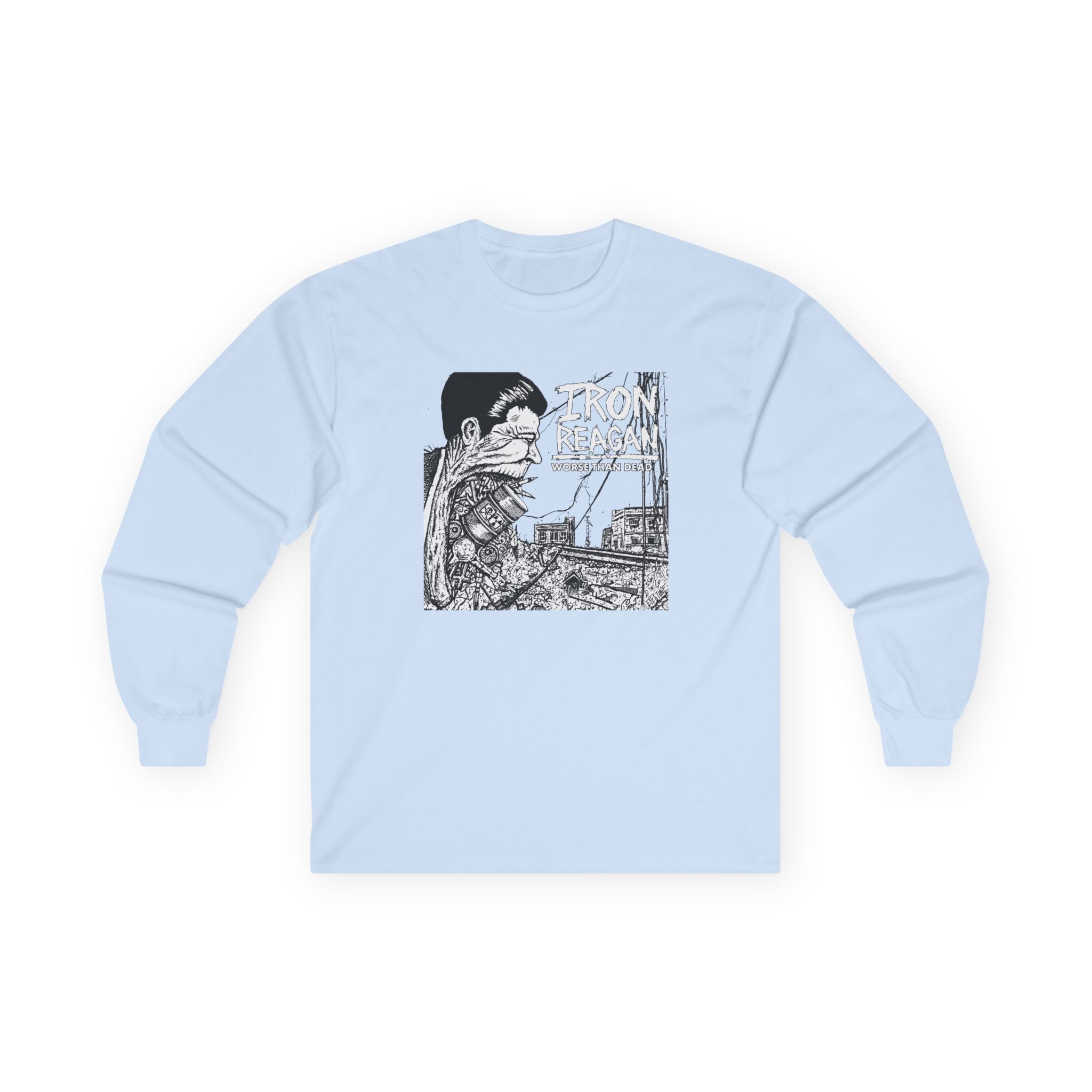 Iron Reagan Worse Than Dead Unisex Ultra Cotton Long Sleeve Tee