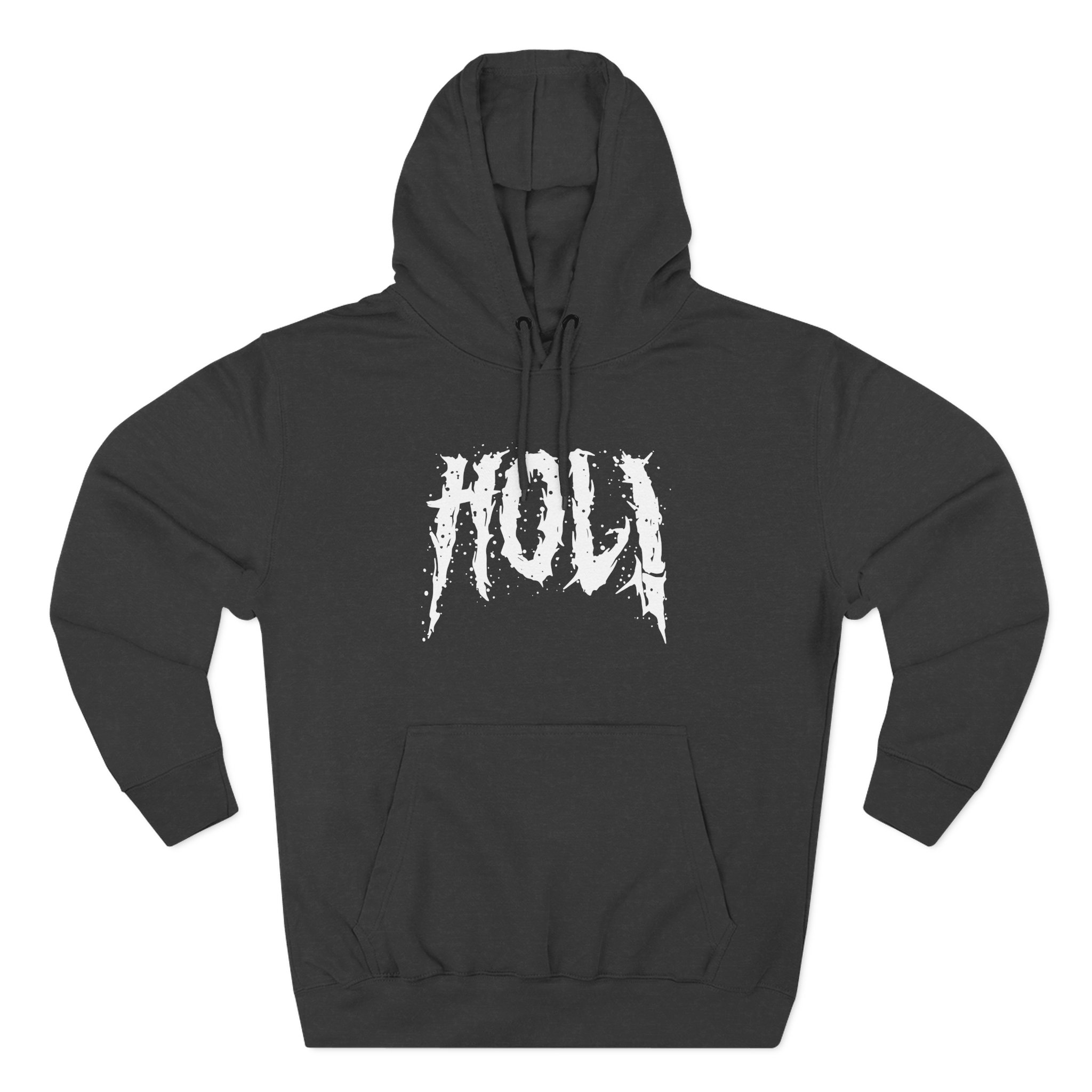 Hol Three-Panel Fleece Hoodie