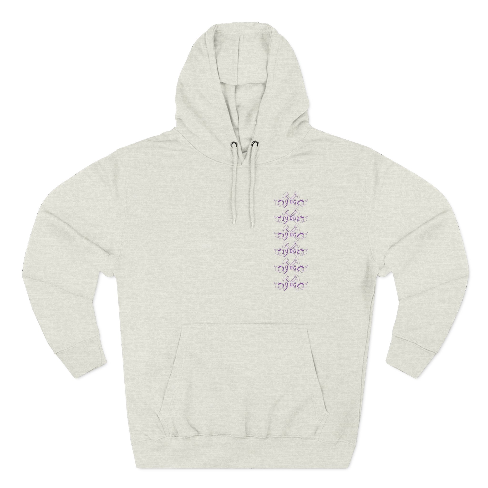 Judge No Apologies Three-Panel Fleece Hoodie