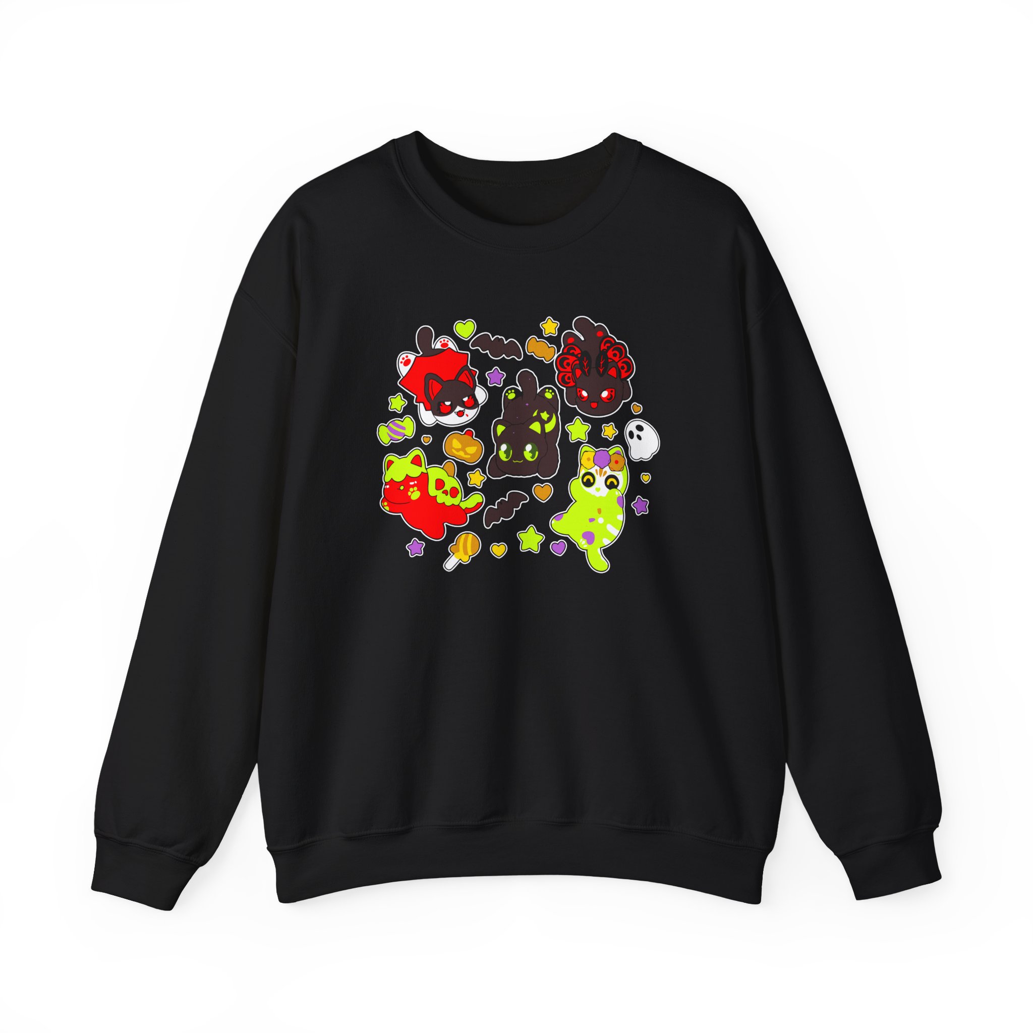 Aphmau Halloween Unisex Heavy Blendâ„¢ Crewneck Sweatshirt
