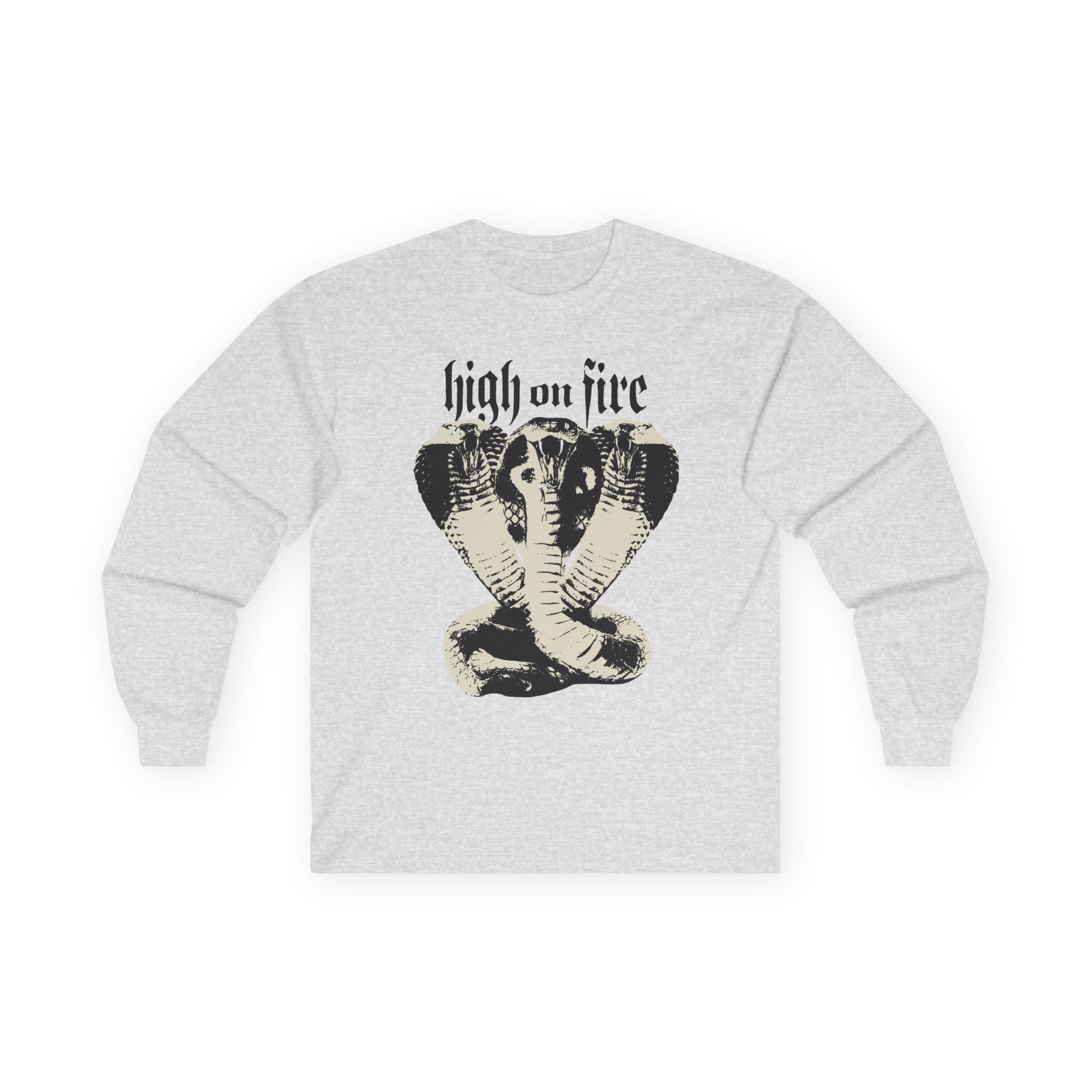 High on Fire Branca Snakes Unisex Ultra Cotton Long Sleeve Tee