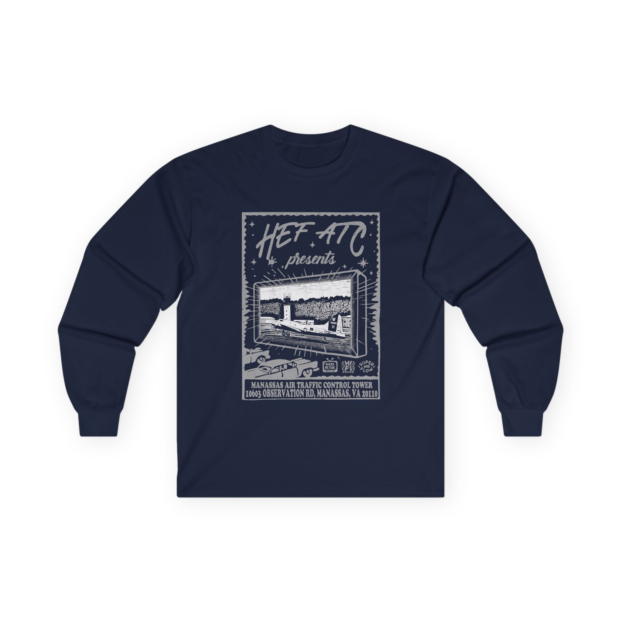 Hef Atc Unisex Ultra Cotton Long Sleeve Tee