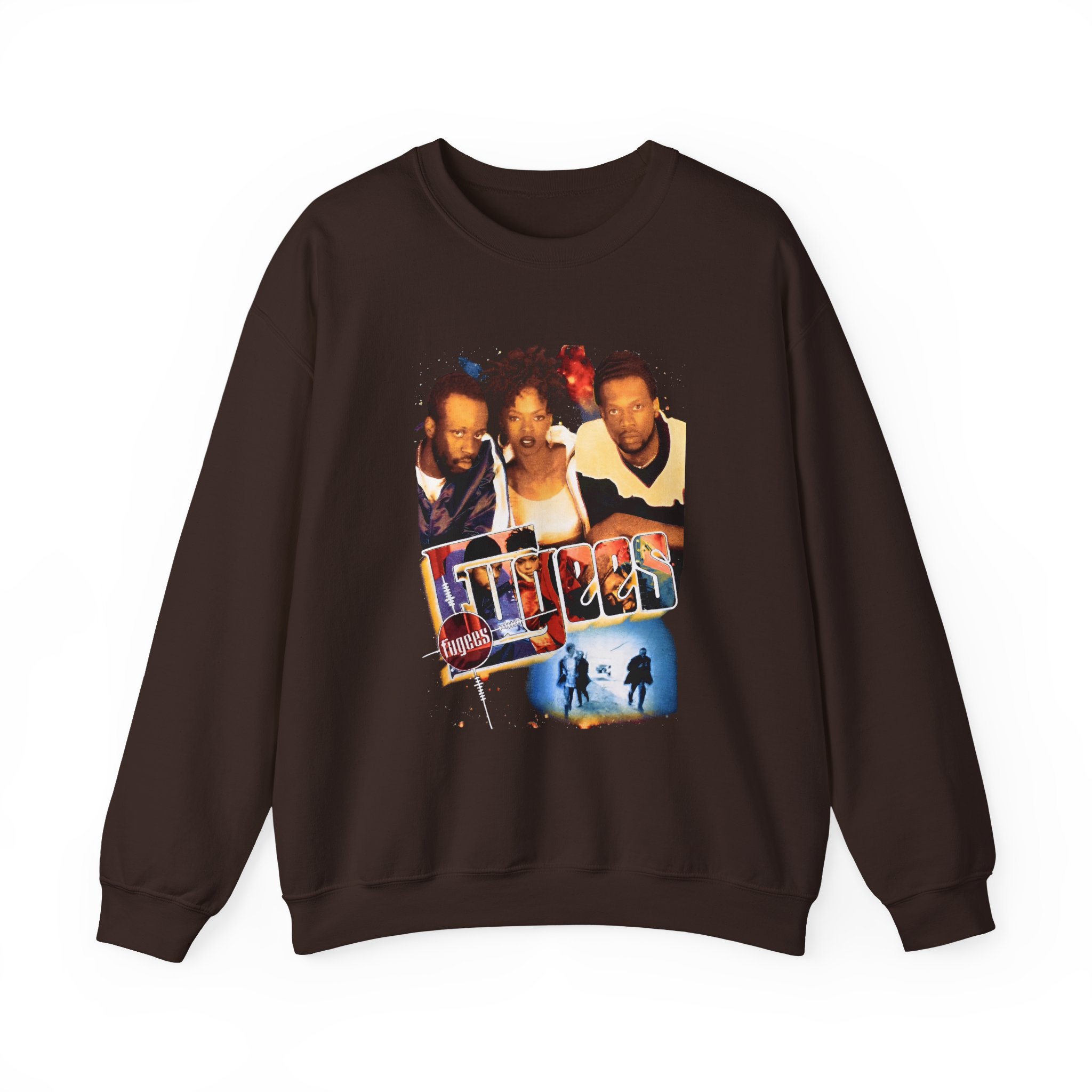 Fugees No Woman No Cry the Score Unisex Heavy Blendâ„¢ Crewneck Sweatshirt