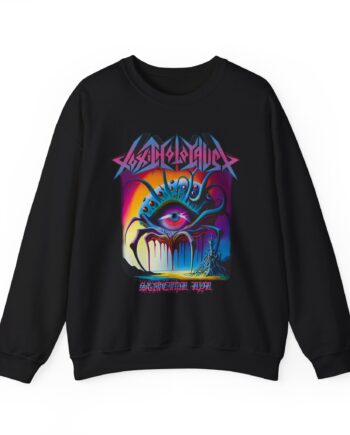 Toxic Holocaust Suicide Eye Unisex Heavy Blend™ Crewneck Sweatshirt