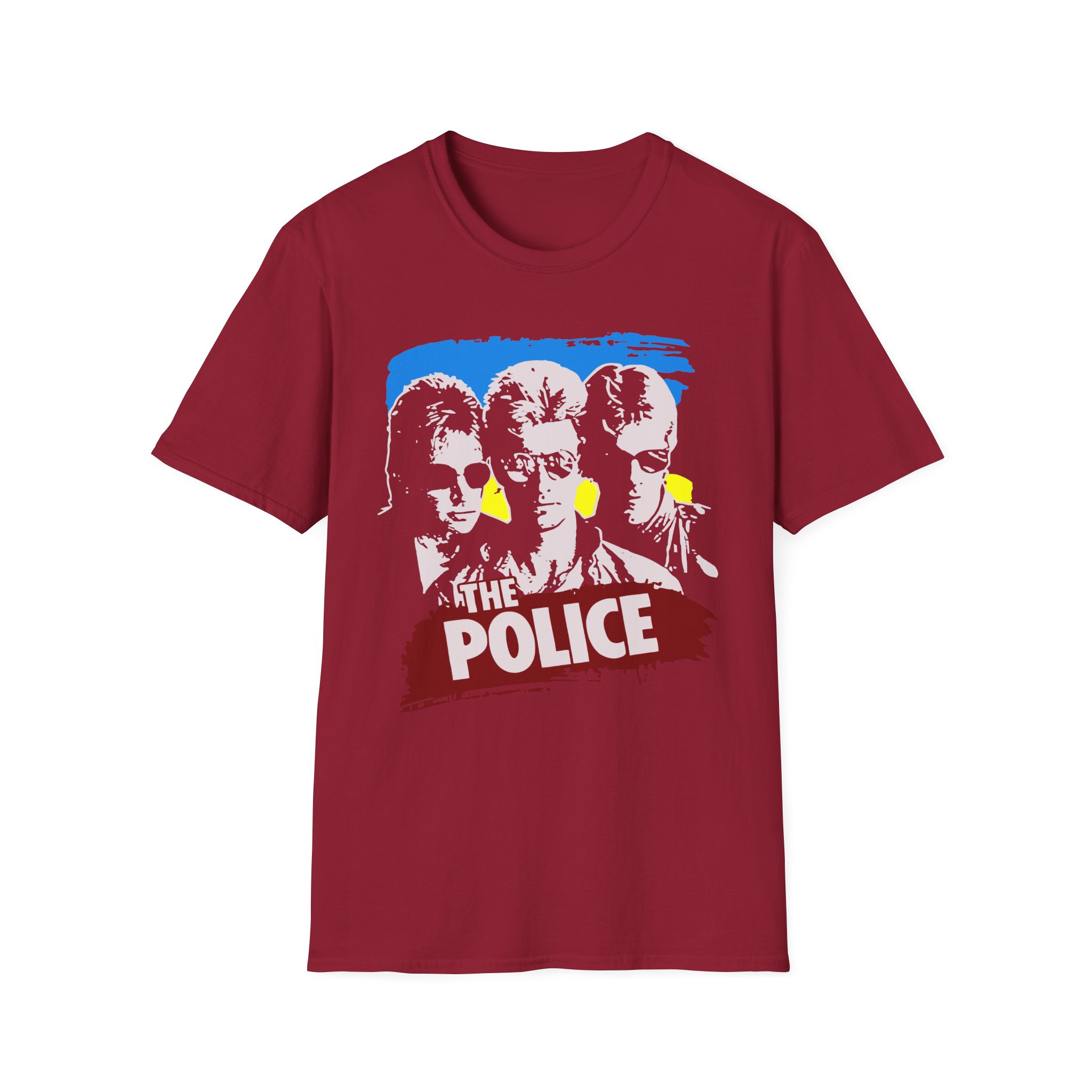 Depeche Mode the Police Sting Unisex Softstyle T-Shirt
