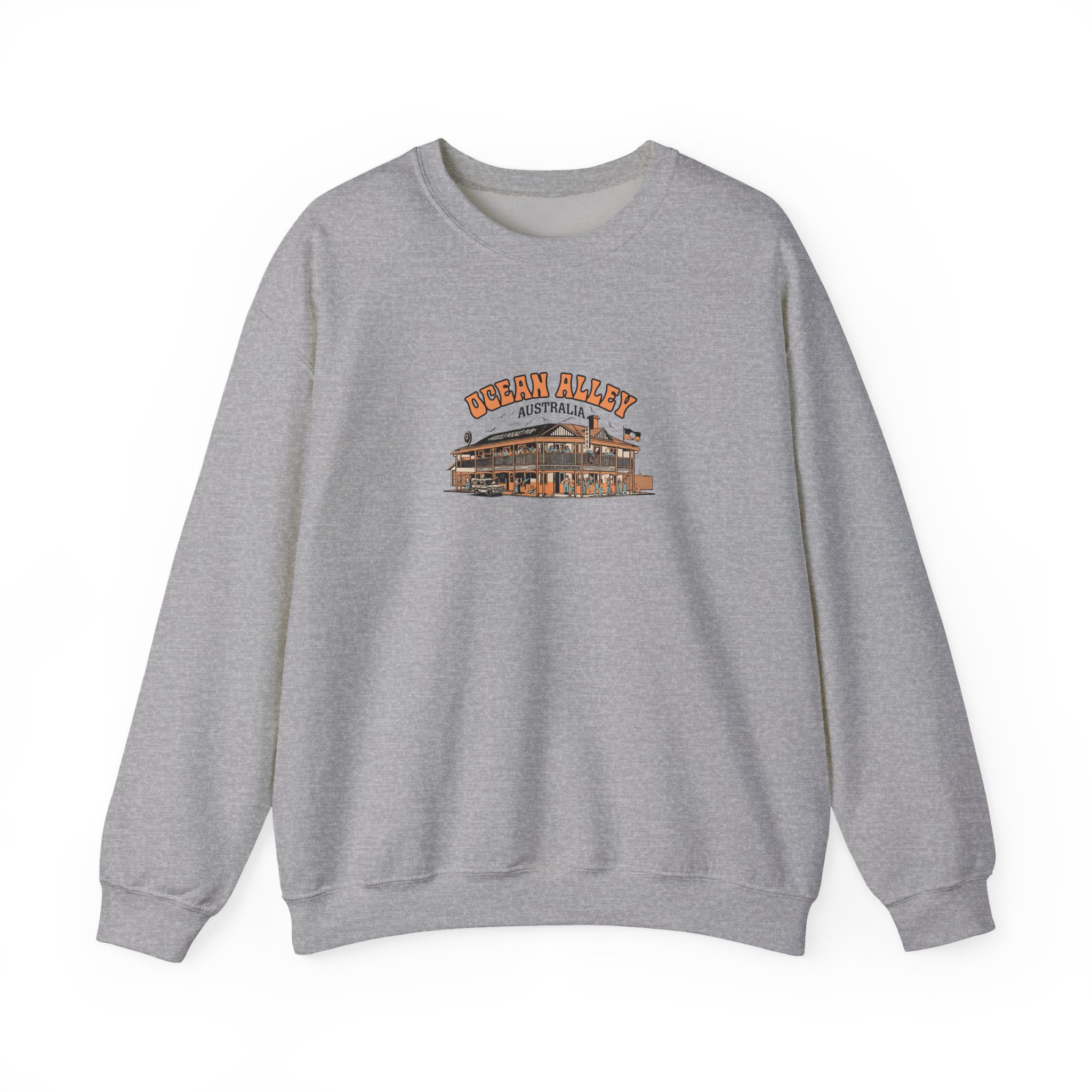 Ocean Alley Pub Unisex Heavy Blendâ„¢ Crewneck Sweatshirt