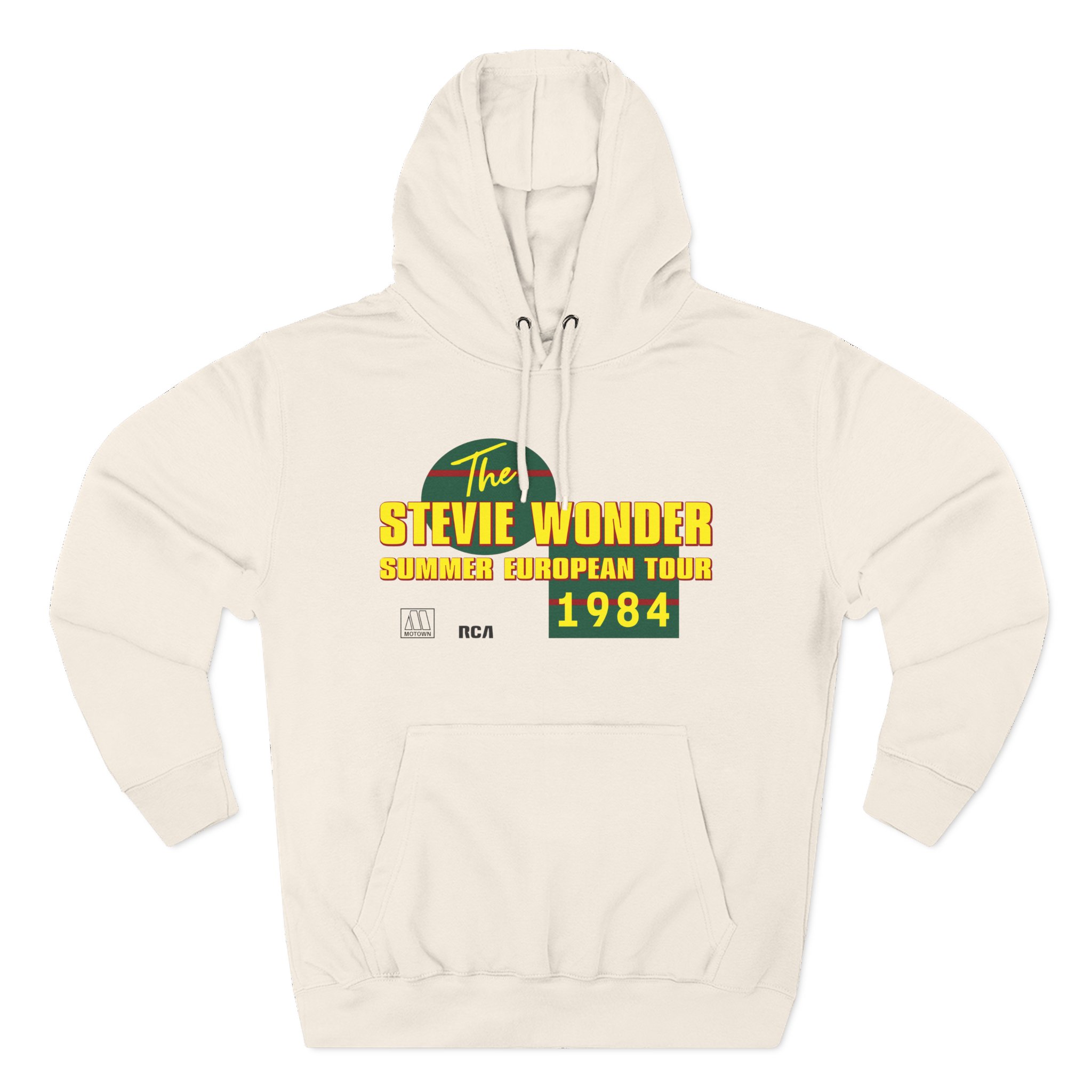 Stevie Wonder 84 Three-Panel Fleece Hoodie
