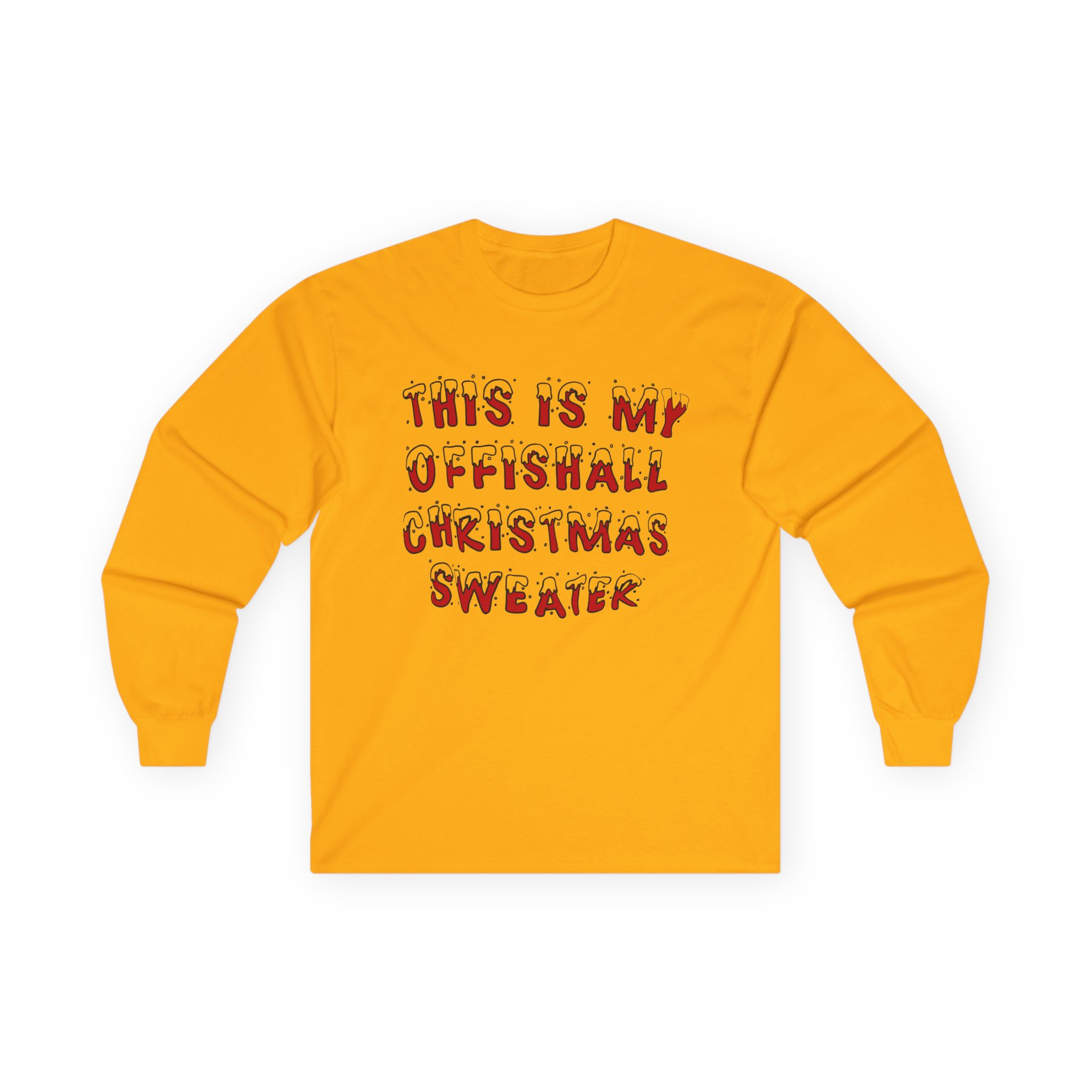 Kardinal Offishall This is My Offishall Christmas Unisex Ultra Cotton Long Sleeve Tee