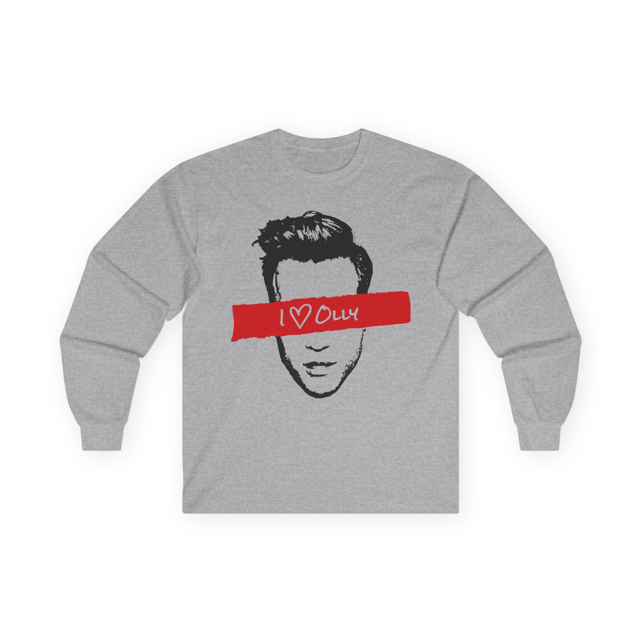 Olly Murs I Heart Olly Unisex Ultra Cotton Long Sleeve Tee
