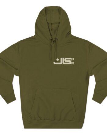 JLS Logo Three-Panel Fleece Hoodie